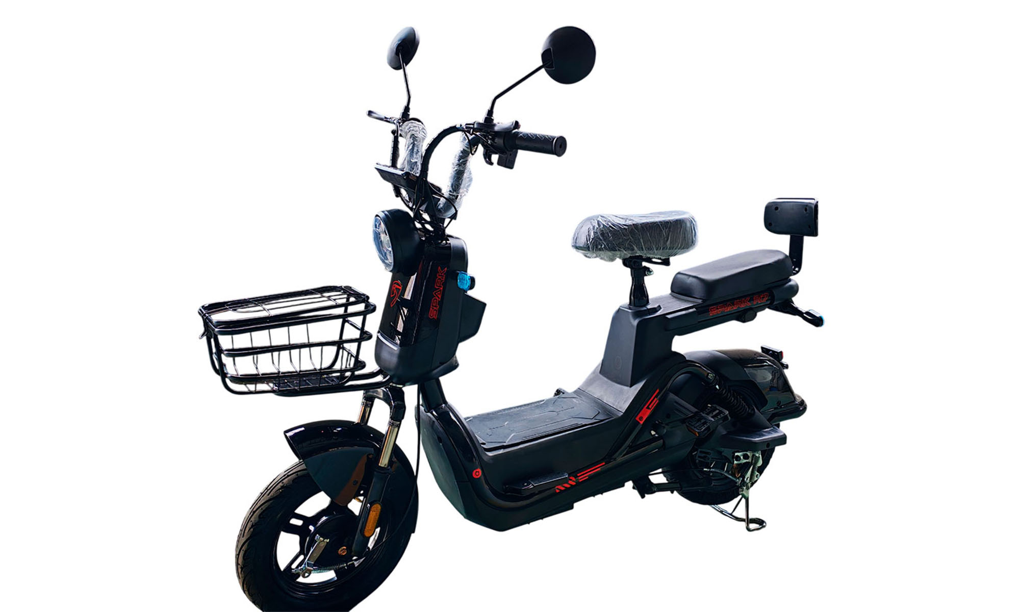 Велосипед с электромотором SPARK R7 10", размер One Size, рама 14", 60V/800W/25Ah, год 2026, черный 2 Велосипед с электромотором SPARK R7 10", размер One Size, рама 14", 60V/800W/25Ah, год 2026, черный 2
