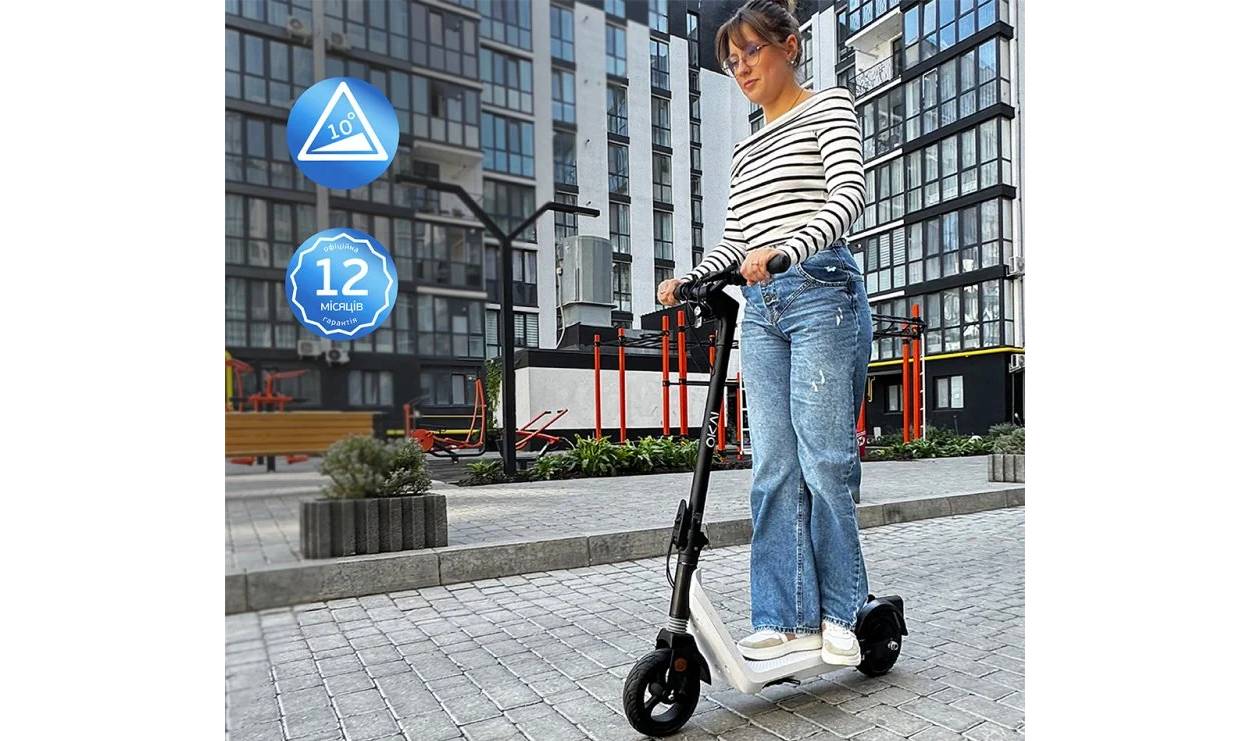 Электросамокат OKAI Zippy ES50С 8" 250W/500W, 5.2Ah, белый 4