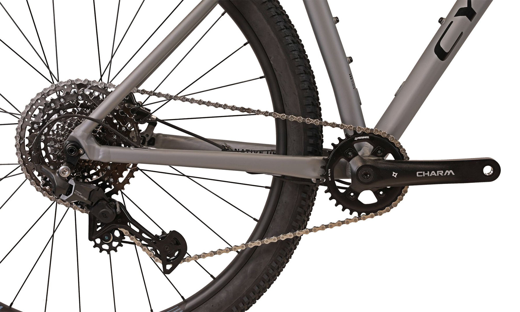 Велосипед Cyclone SX 29", розмір рами M, 2025, сірий (мат) 6