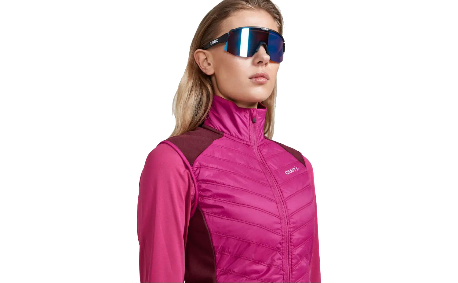 Жилет Craft ADV ESSENCE WARM VEST жіночий, розмір XL, сезон AW 22, Рожевий 5