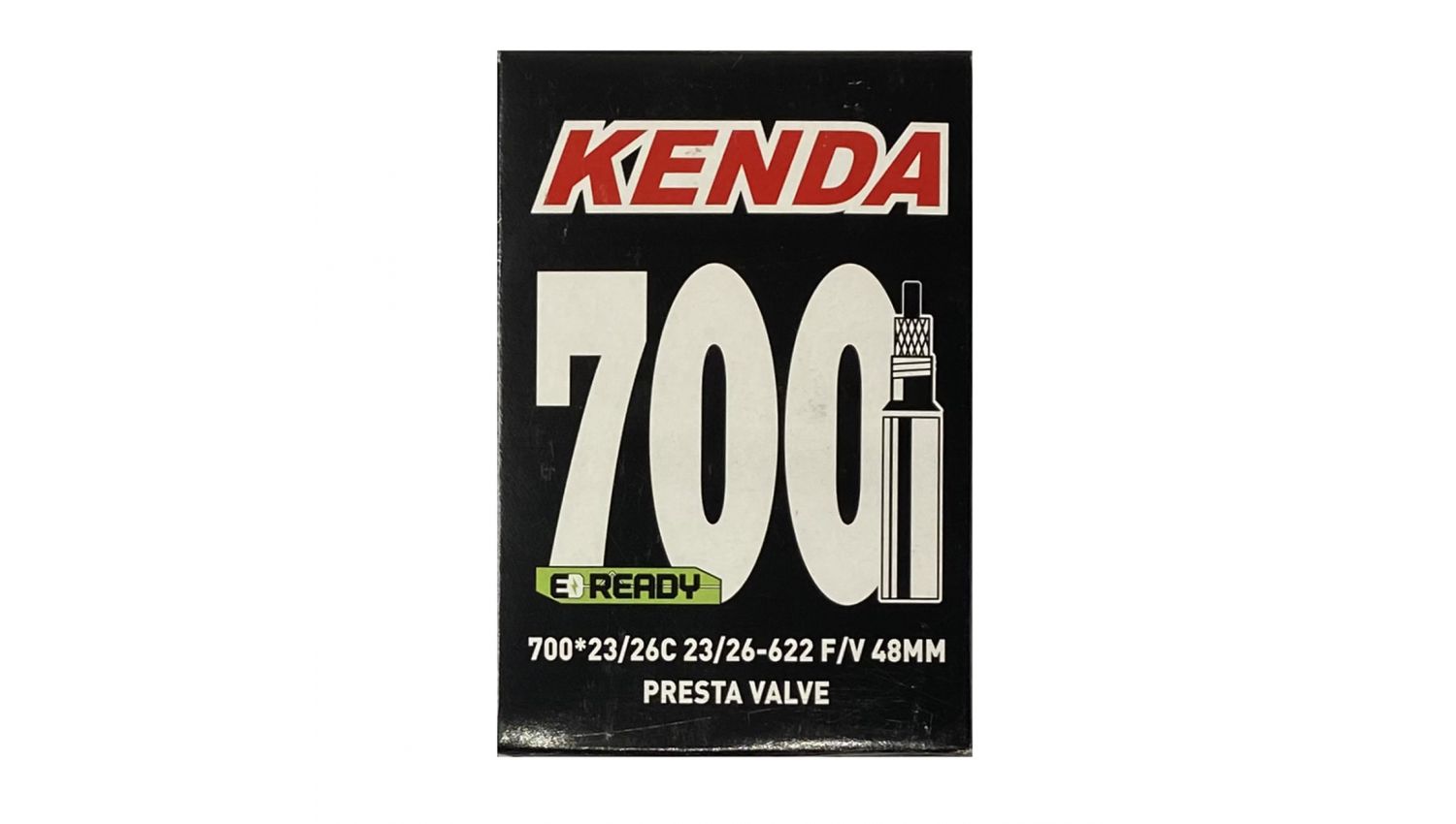 Камера KENDA 28 700x23/26C, F/V-48мм, 23/26-622, у коробці 3 Камера KENDA 28 700x23/26C, F/V-48мм, 23/26-622, у коробці 3
