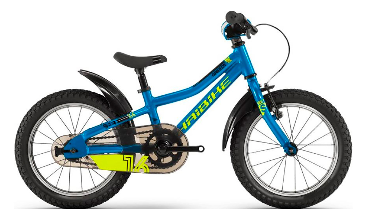 Фотографія Велосипед Haibike SEET Greedy 16" (2020) 2020 Синьо-зелений 