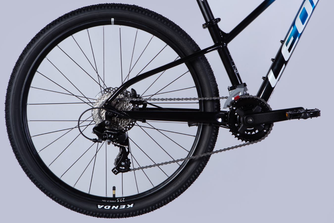 Велосипед Leon XC 100 HDD 27,5", розмір XS, рама 13", 2025, синiй з чорним 2 Велосипед Leon XC 100 HDD 27,5", розмір XS, рама 13", 2025, синiй з чорним 2