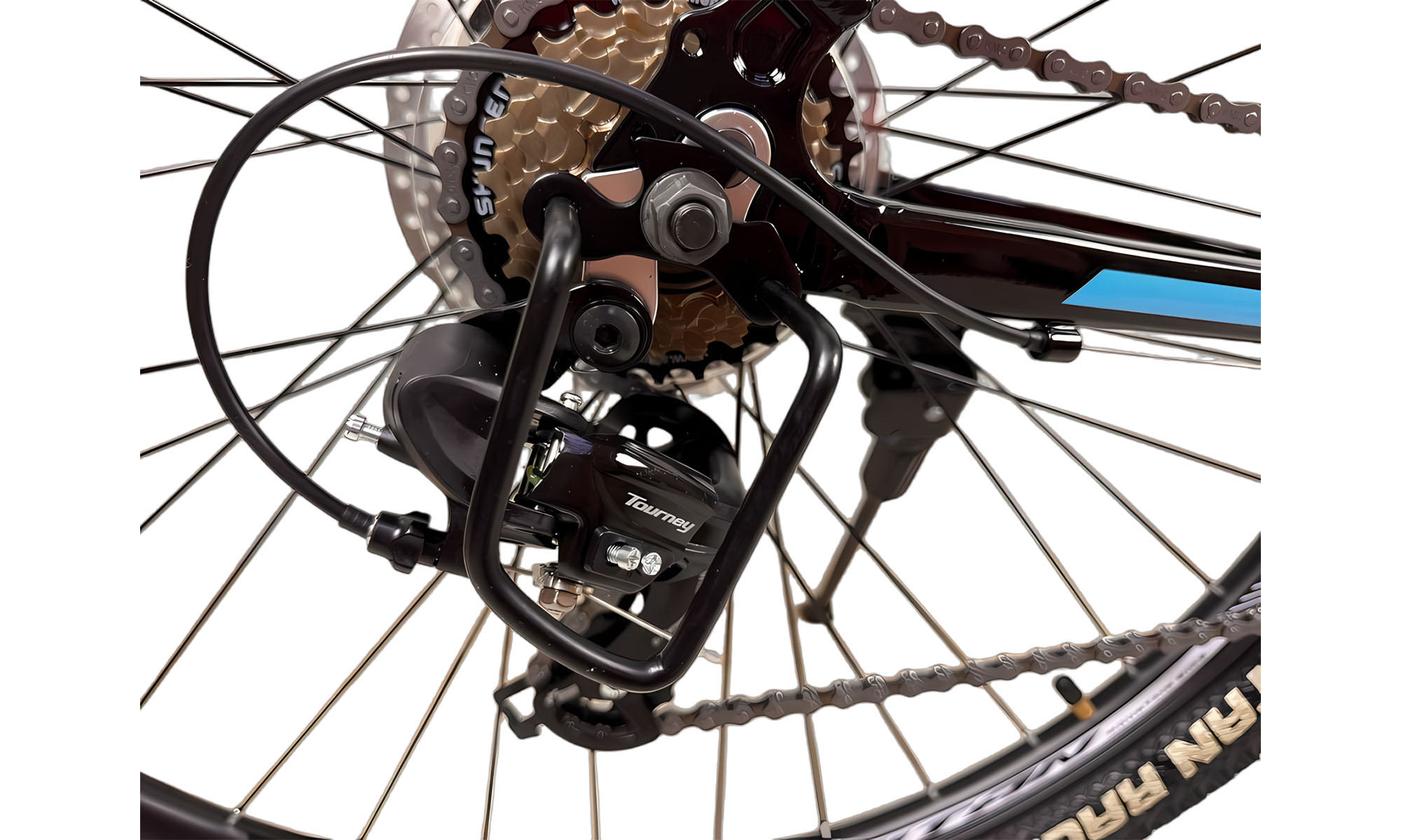 Велосипед Titan Arena 29", размер L, рама 19", год 2025, Черный-Синий 2