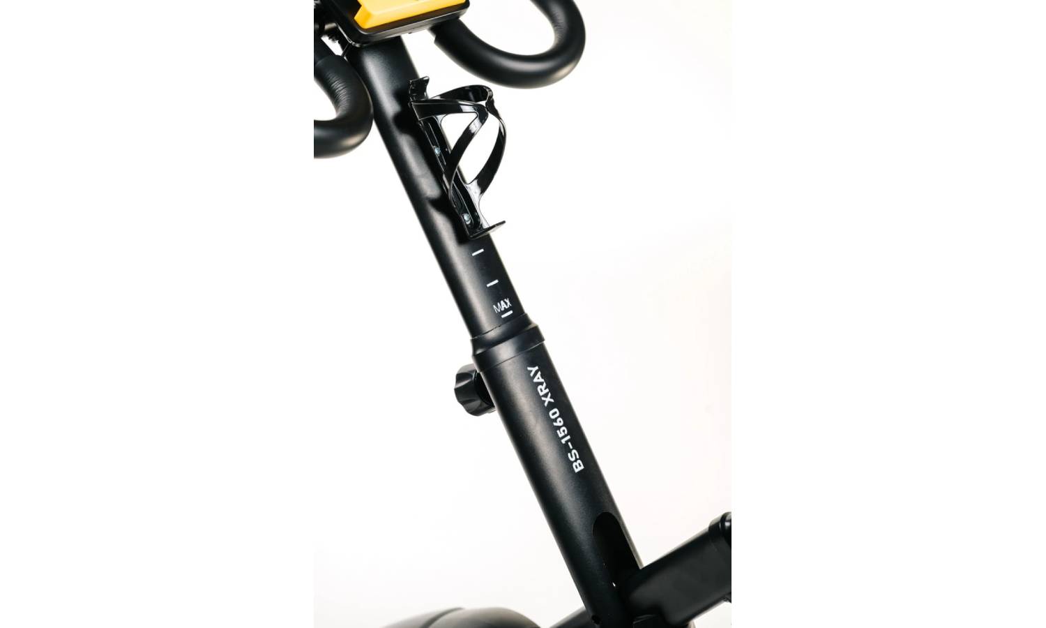 Велотренажер Besport BS-1560 XRAY магнітний чорно-жовтий 8