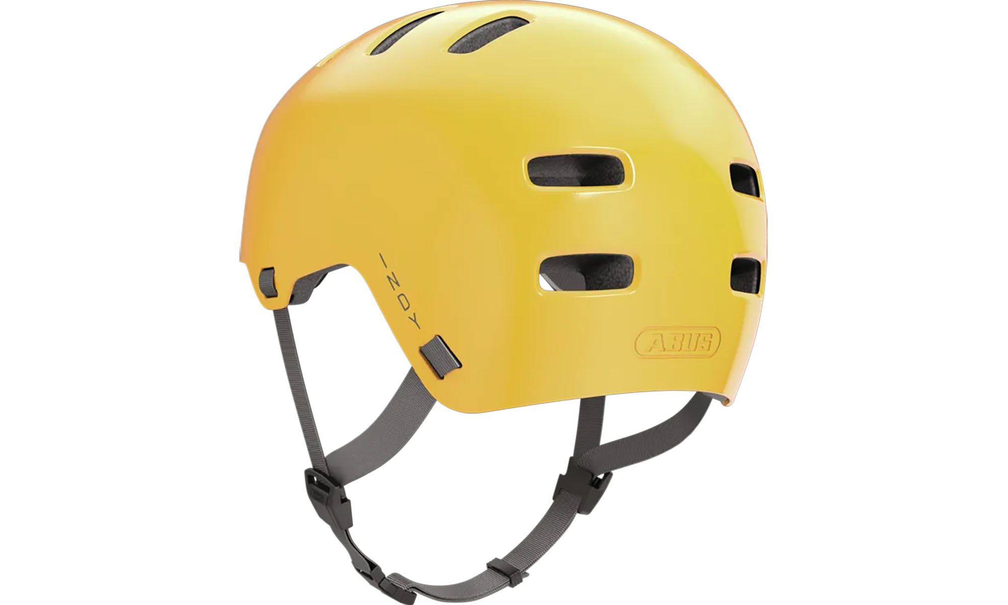 Велошолом ABUS INDY mustard yellow, розмір L (57-61 см), жовтий 4 Велошолом ABUS INDY mustard yellow, розмір L (57-61 см), жовтий 4