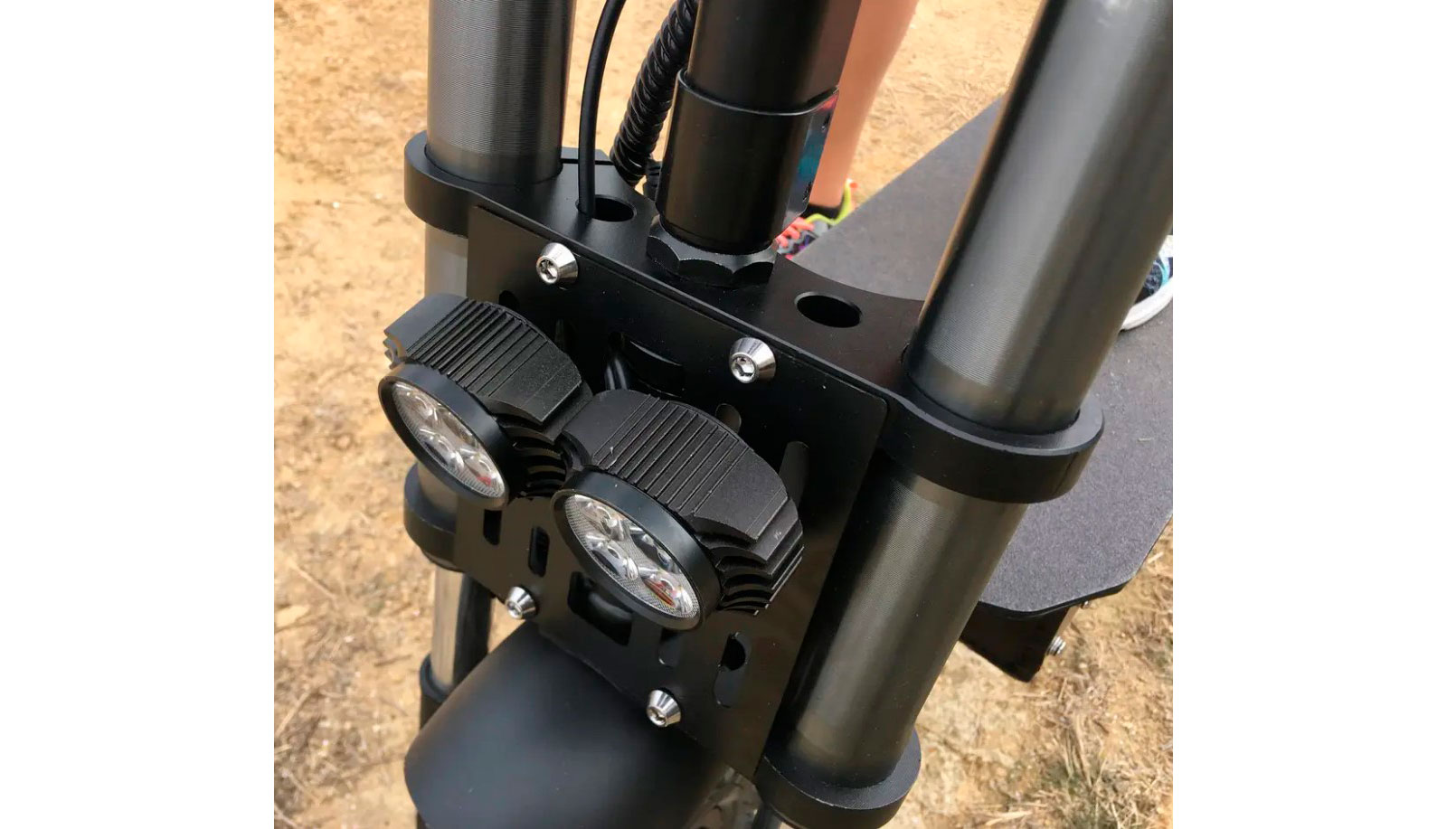 Электросамокат Crosser Rocket полный привод 1600W каждое колесо, 60V, 25A 6