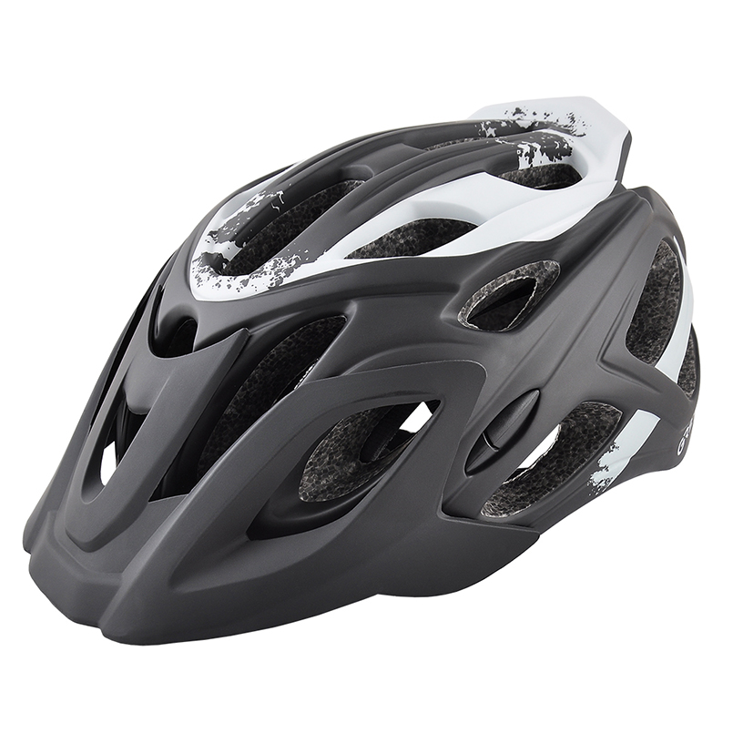 Фотография Велосипедный шлем Grey's размер М (54-58 см), Черно-белый 
