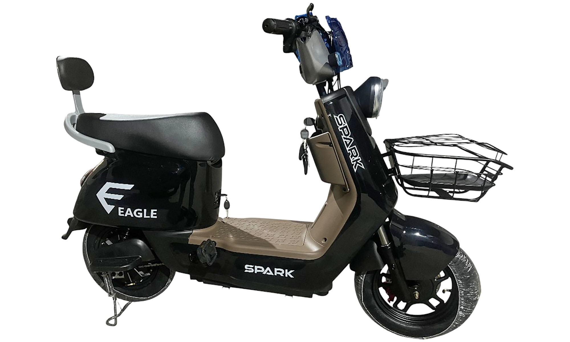 Велосипед с электромотором SPARK EAGLE 14", 48V/1000W/25Ah, год 2026, Черный 3