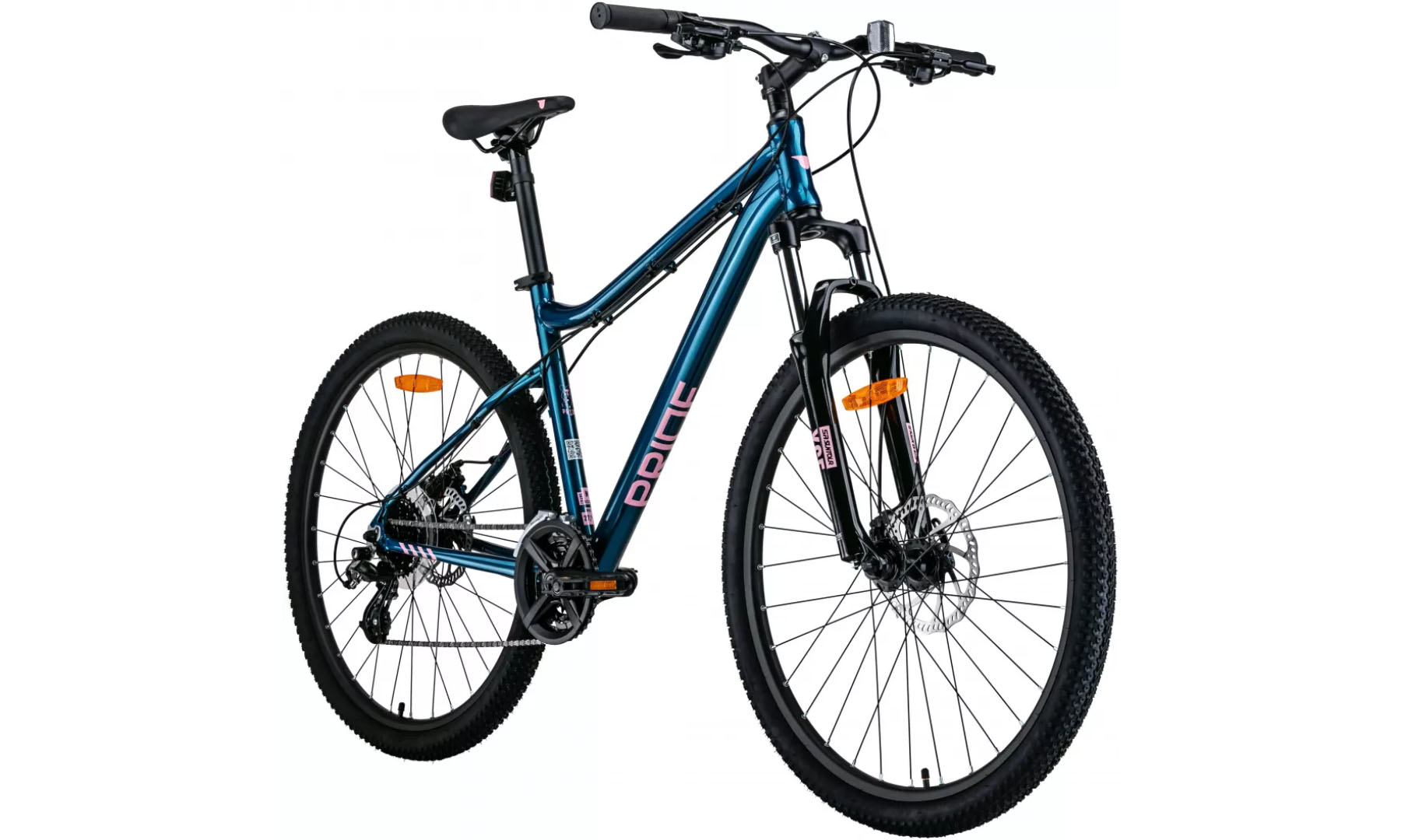 Велосипед 27,5" Pride STELLA 7.2 размер рамы M 2024 темно-бирюзовый 2