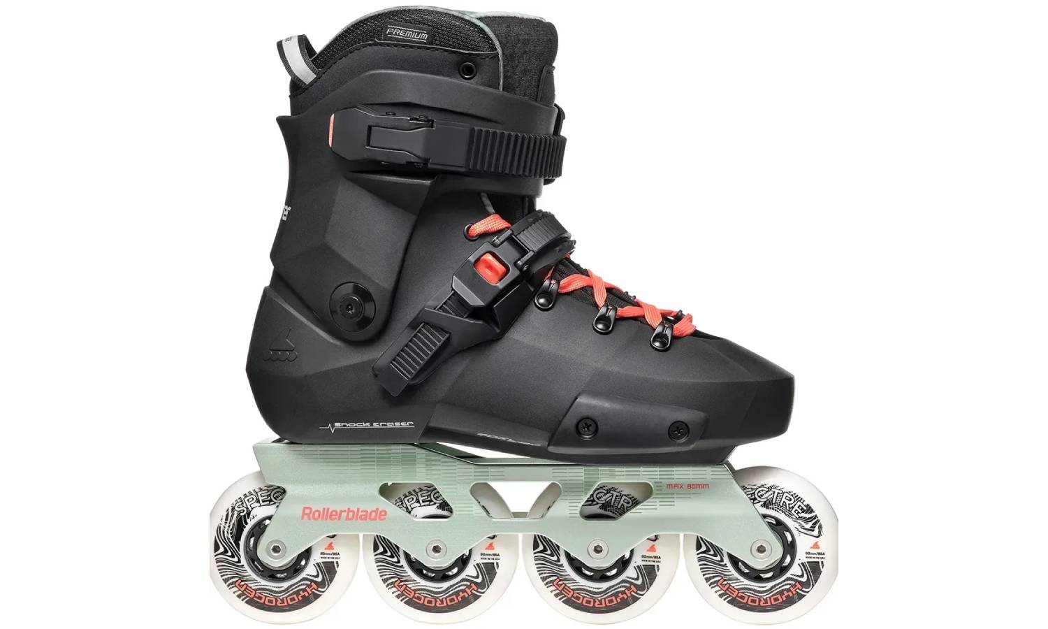 Ролики Rollerblade Twister XT W 2023 black-mint 230 7