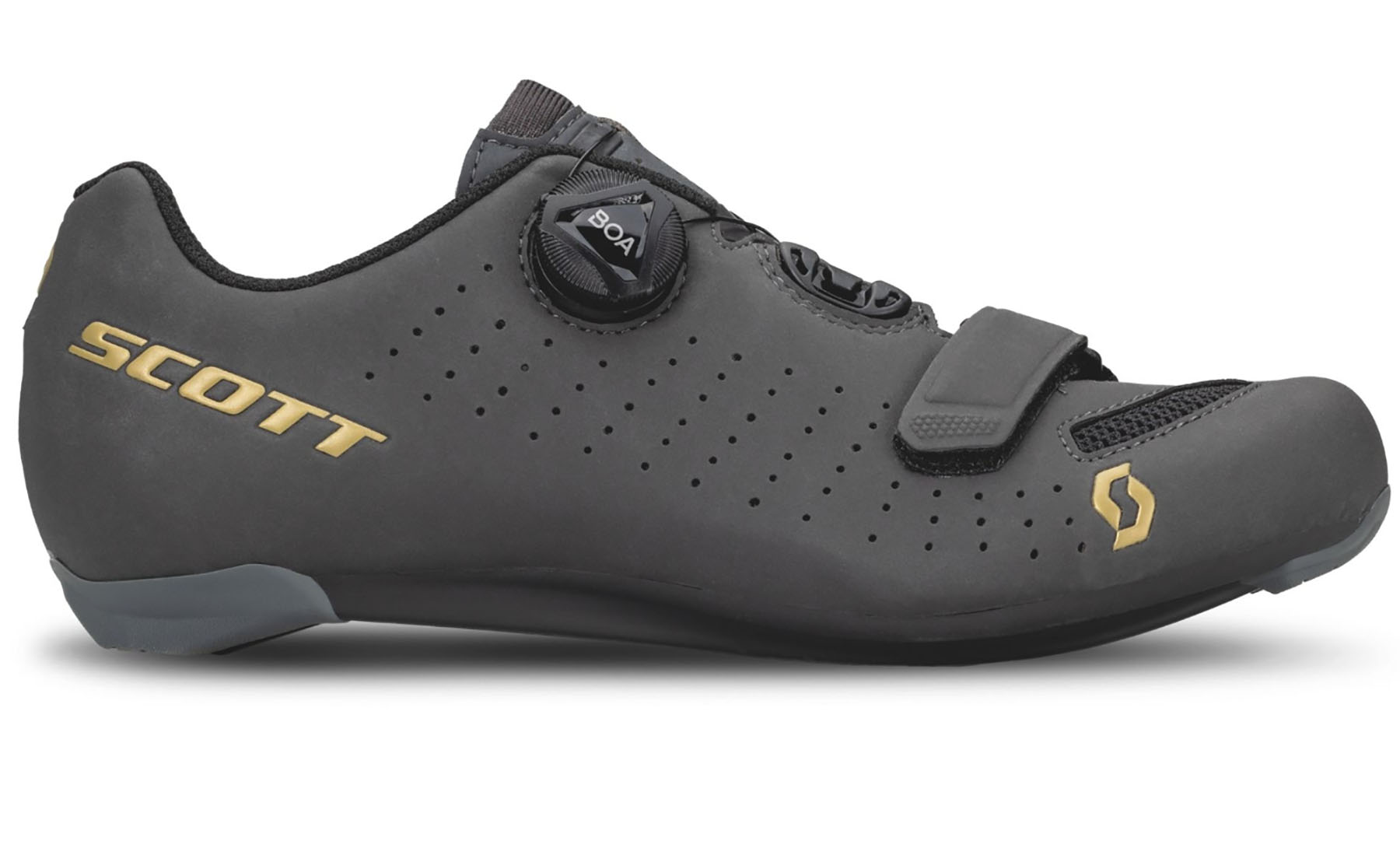 Велотуфли SCOTT W (женские) ROAD COMP BOA темно-серые/черные, размер 40 5