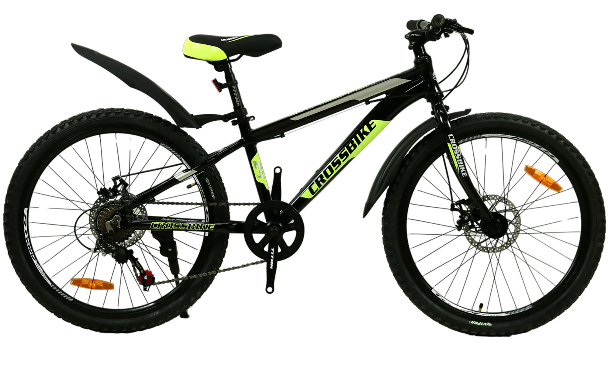 Велосипед Crossbike Dragster Rigid 26", размер XS, рама 13", 2024, Черный-Желтый 3 Велосипед Crossbike Dragster Rigid 26", размер XS, рама 13", 2024, Черный-Желтый 3