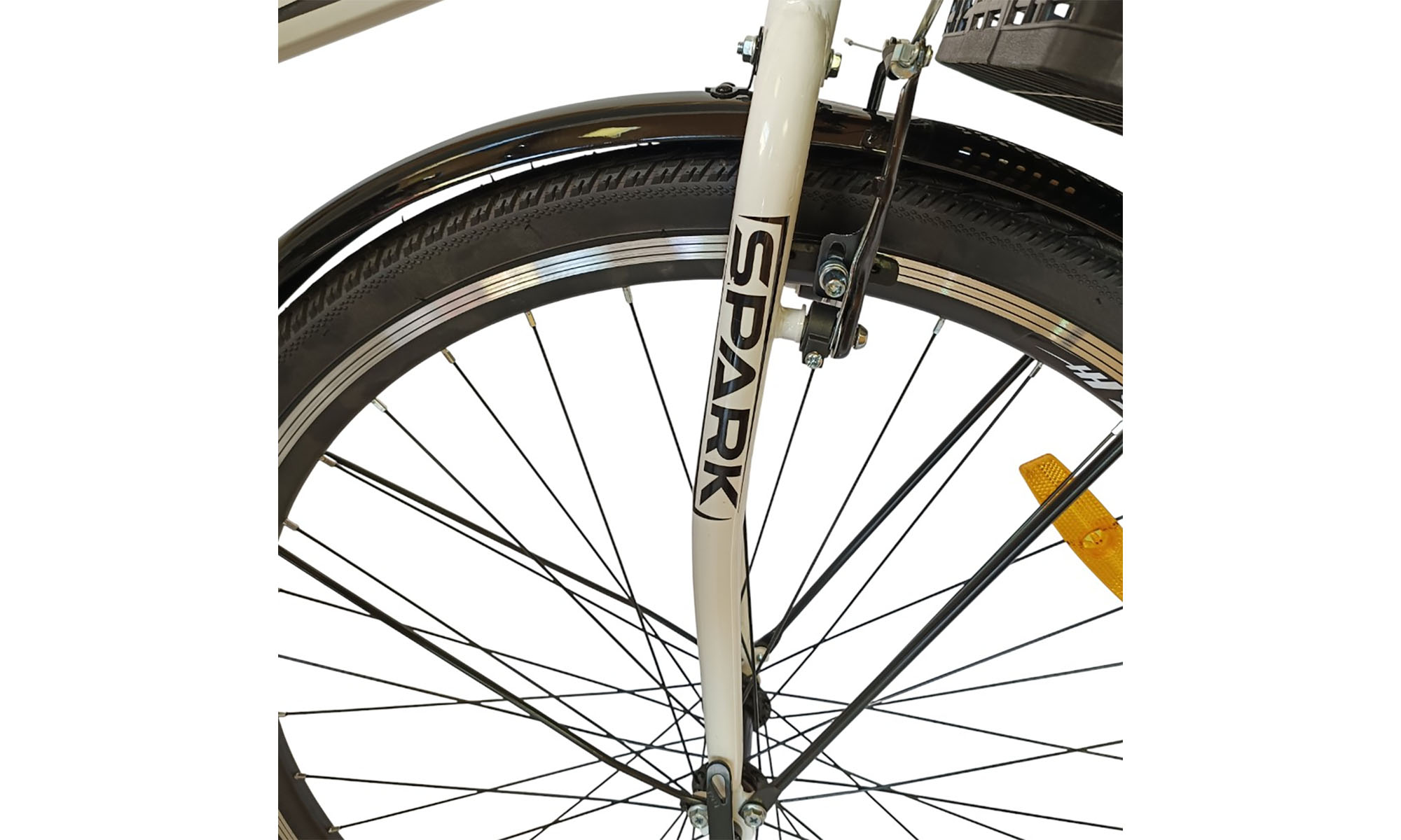 Велосипед SPARK CITY LIRA 28", размер M, рама 18", год 2026, белый 3