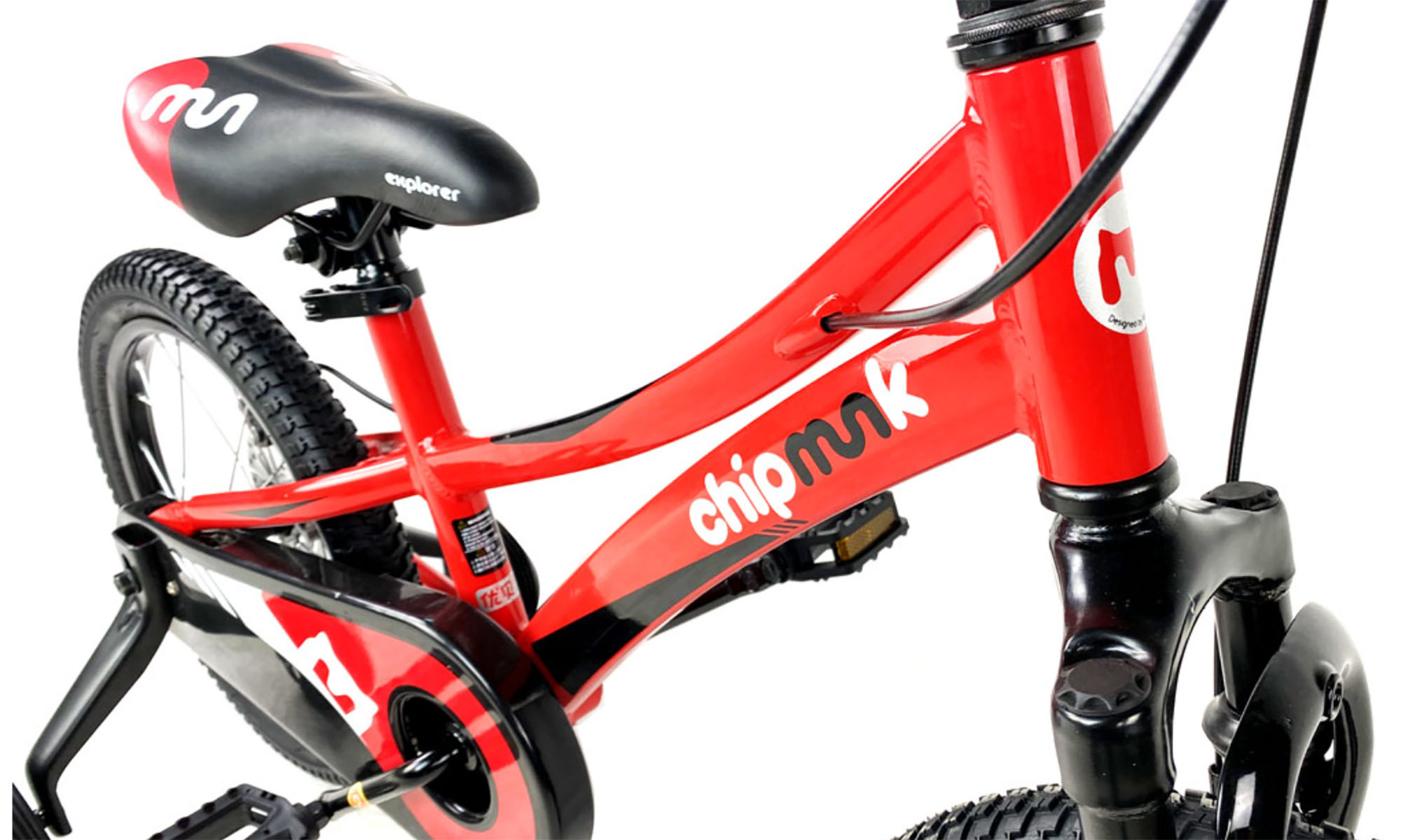 Дитячий велосипед Royalbaby Chipmunk Explorer 16, офіційний UA, червоний 5