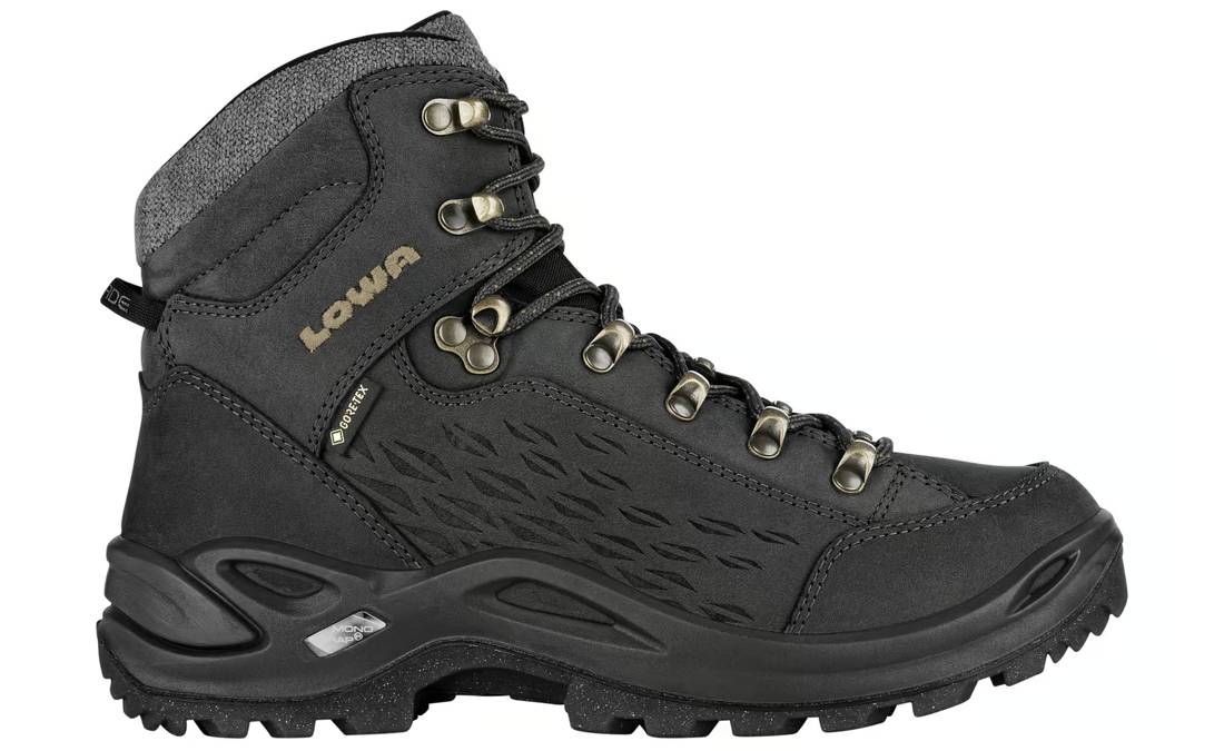 Ботинки женские LOWA Renegade Warm GTX MID W black-champagne размер 36.5 6