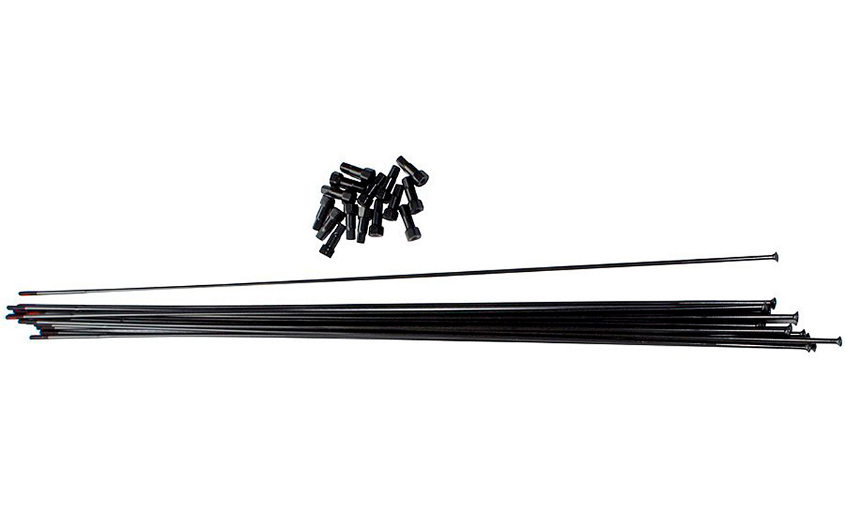 Фотографія Набір спиць Cannondale CZERO, 305 мм (29") Пер.+Задн., 56 шт, чорний 
