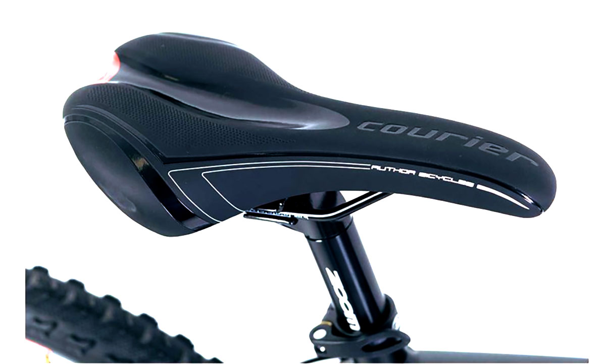 Велосипед AUTHOR Impulse II 27.5", рама 15", 2021, цвет-черный (серебристый) // черный 6