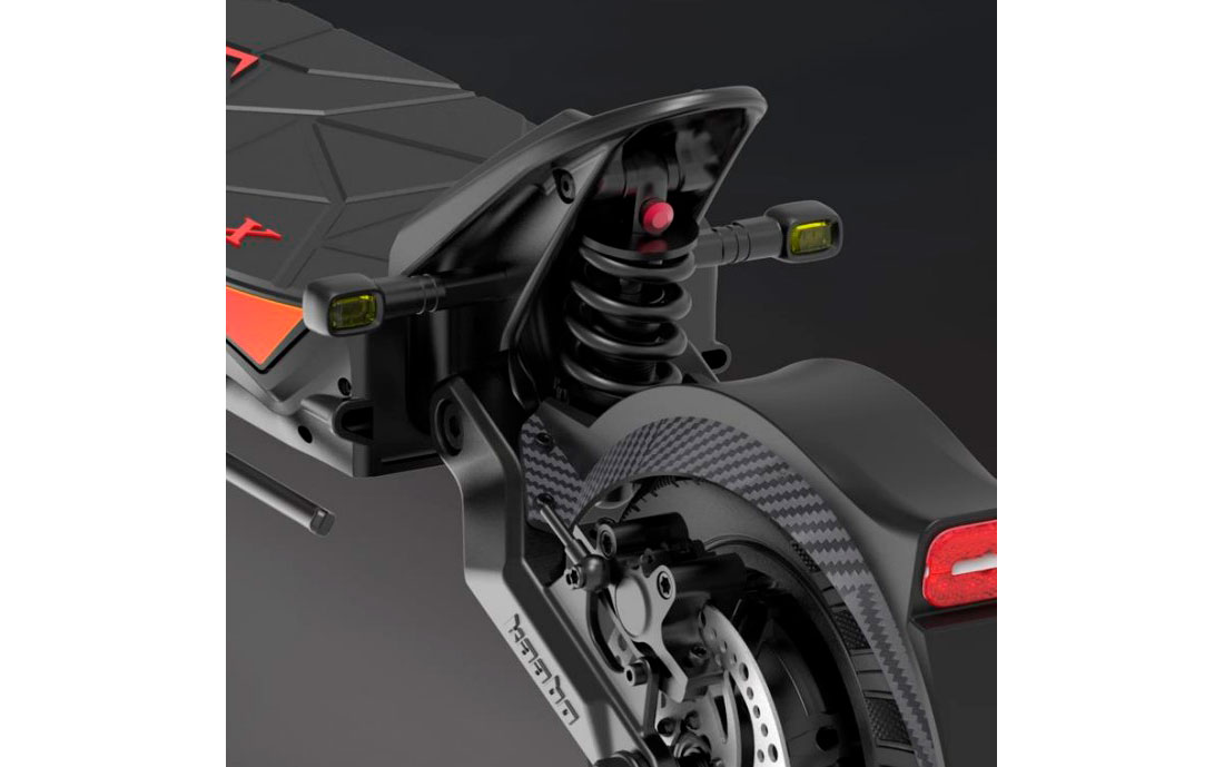 Электросамокат Kaabo Mantis X PLUS Red 6