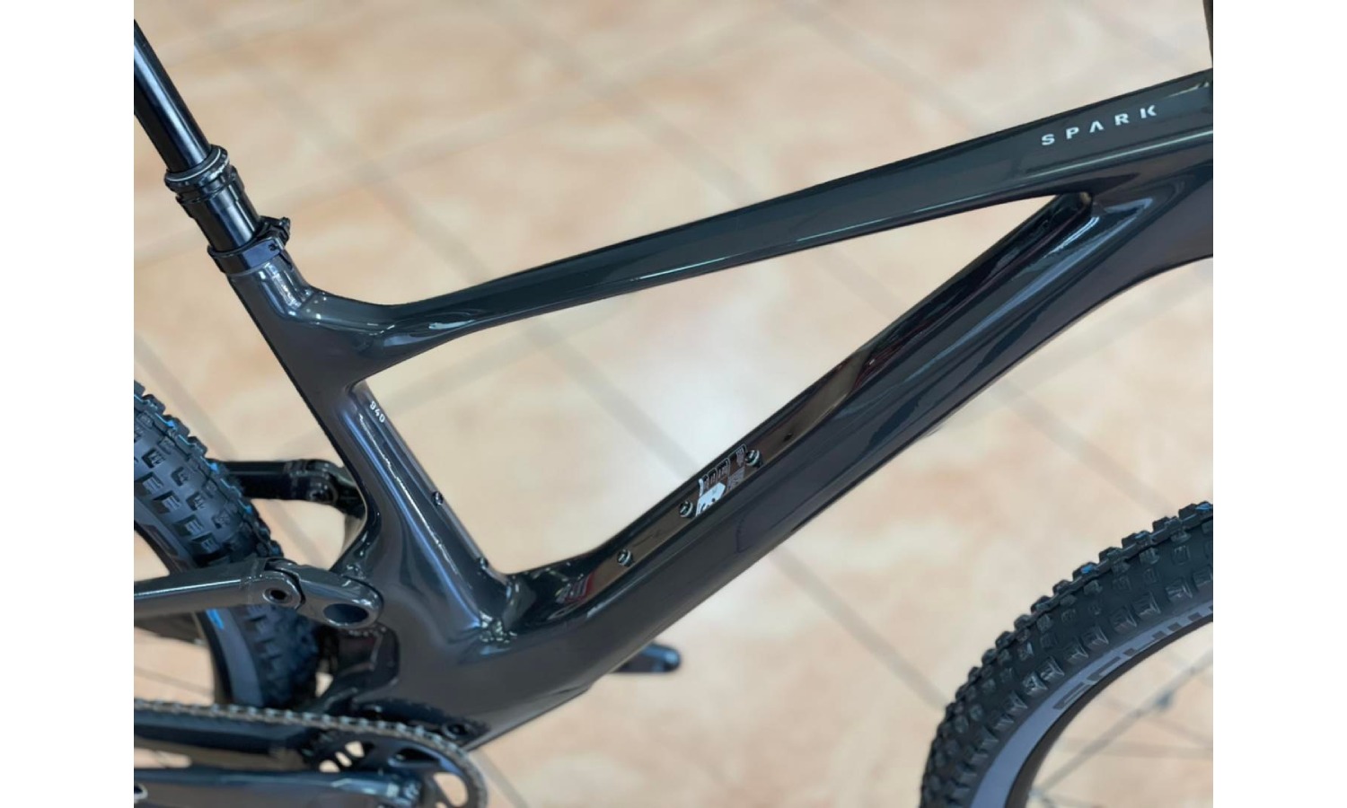 Велосипед SCOTT SPARK 940 29" розмір XL 2024 чорний (TW) 8