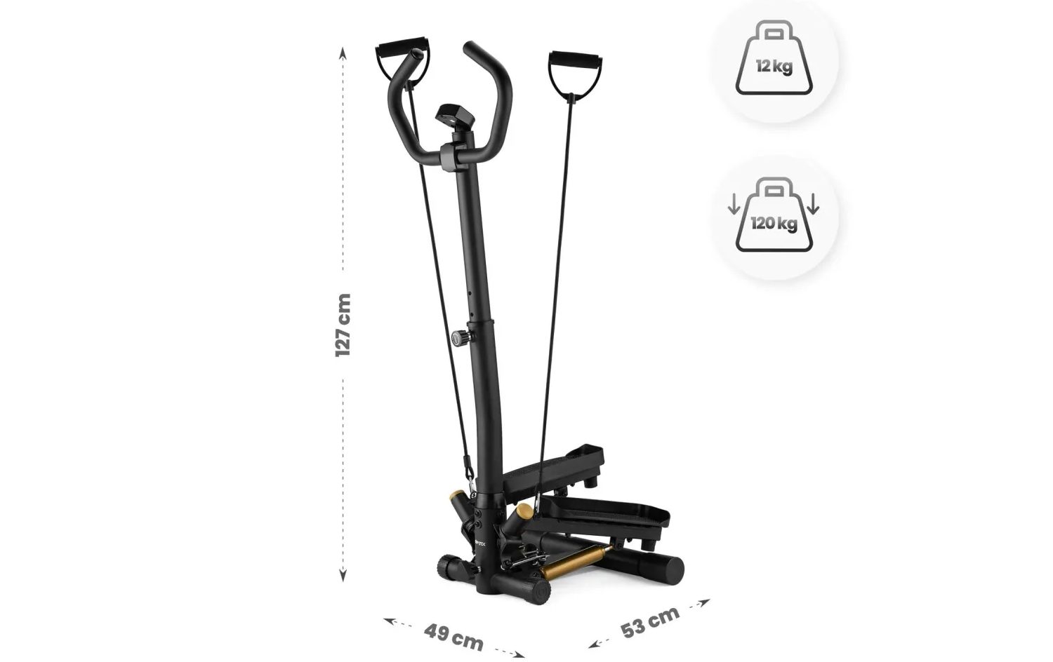 Степпер Gymtek XST900 Золотий 2 Степпер Gymtek XST900 Золотий 2