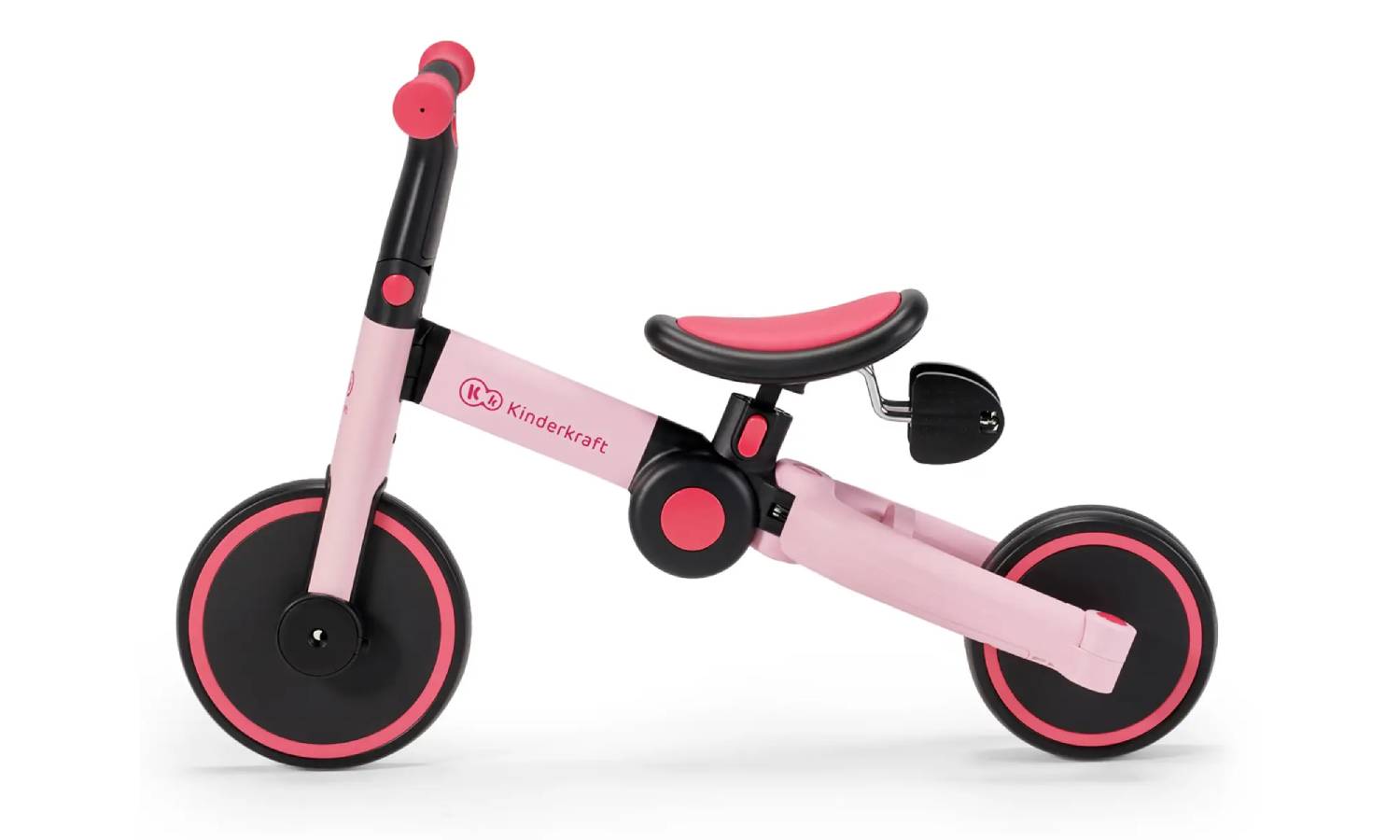 Триколісний велосипед 3 в 1 Kinderkraft 4TRIKE Candy Pink 10