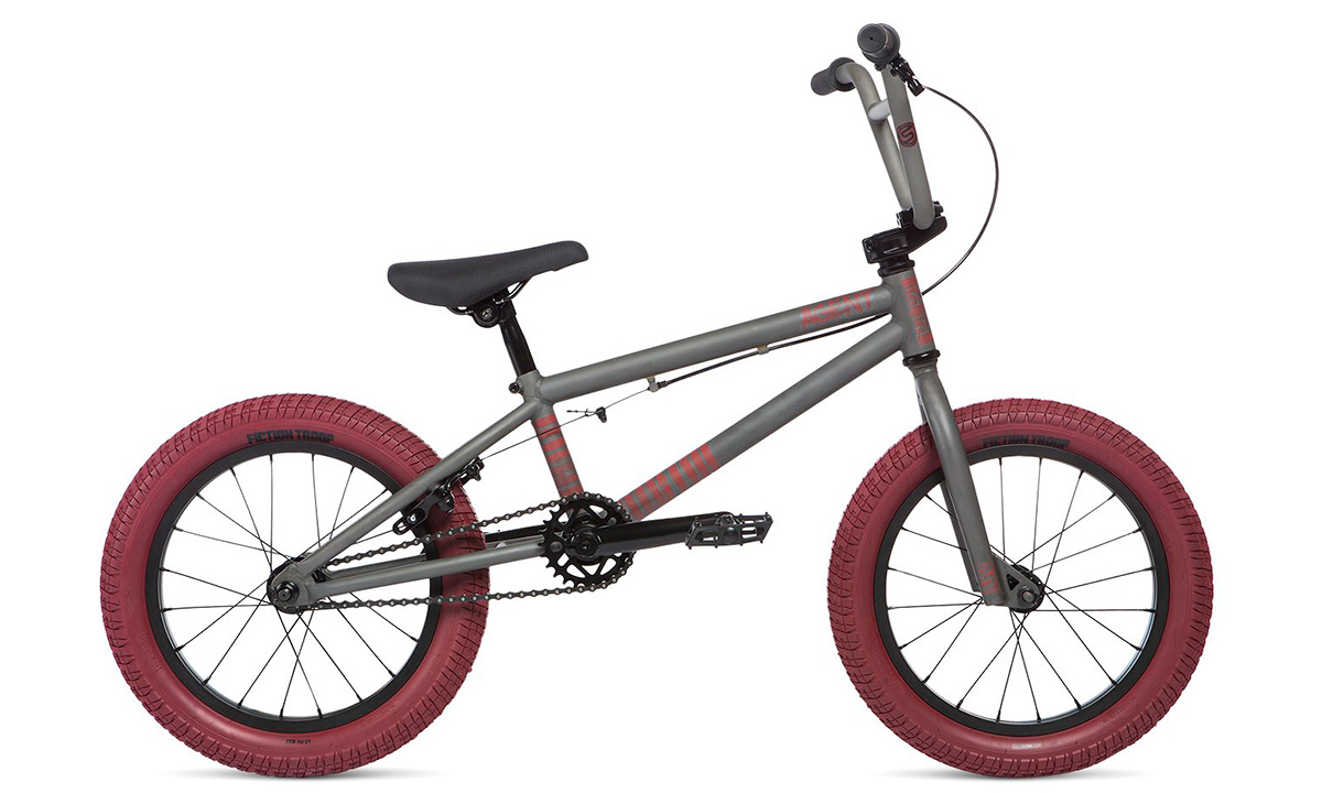 Фотография Велосипед Stolen AGENT 16" COMPLETE BIKE (2020) 2020 Серо-красный 2