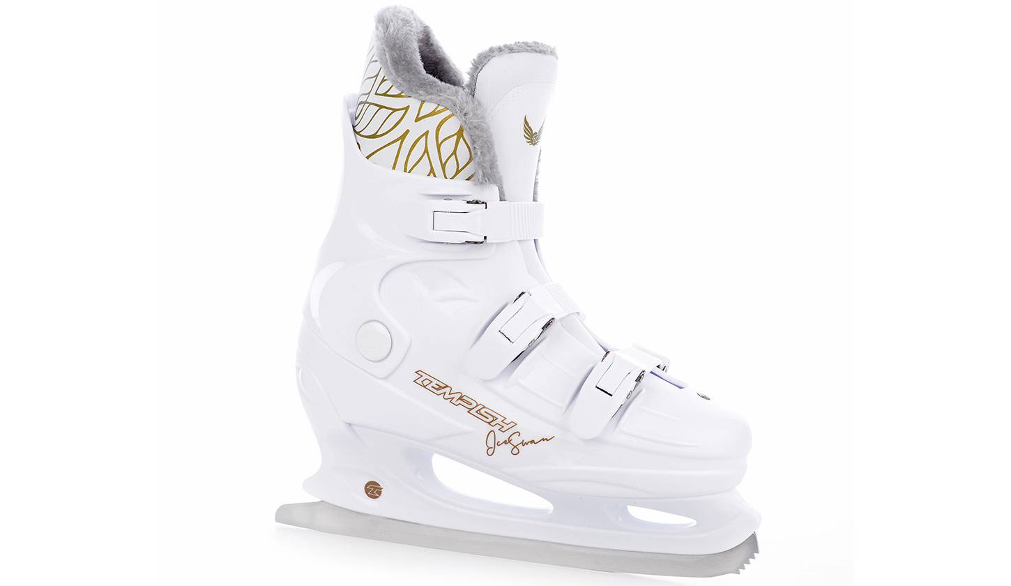 Коньки фигурные Tempish ICE SWAN размер 38 белый 14