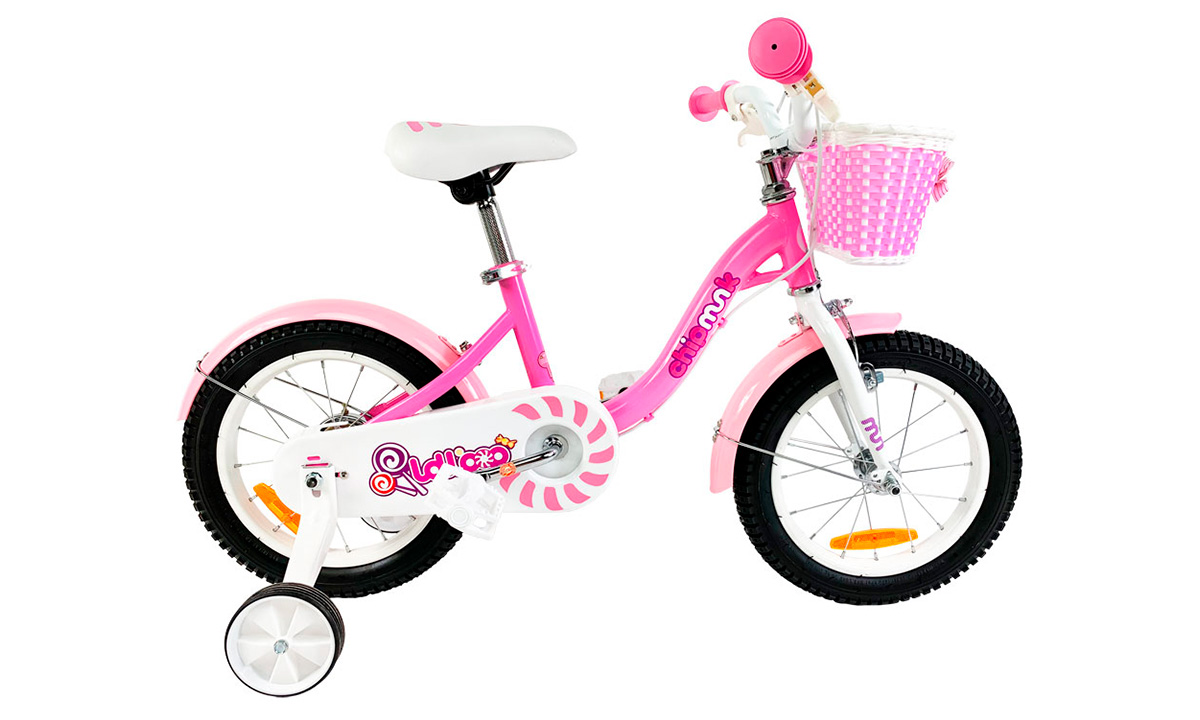 Фотография Велосипед RoyalBaby Chipmunk MM Girls 14" 2019 Розовый