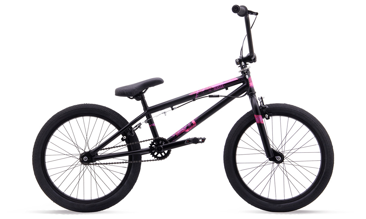 Фотография Велосипед POLYGON RUDGE 3 20" (2020) 2020 Черно-фиолетовый