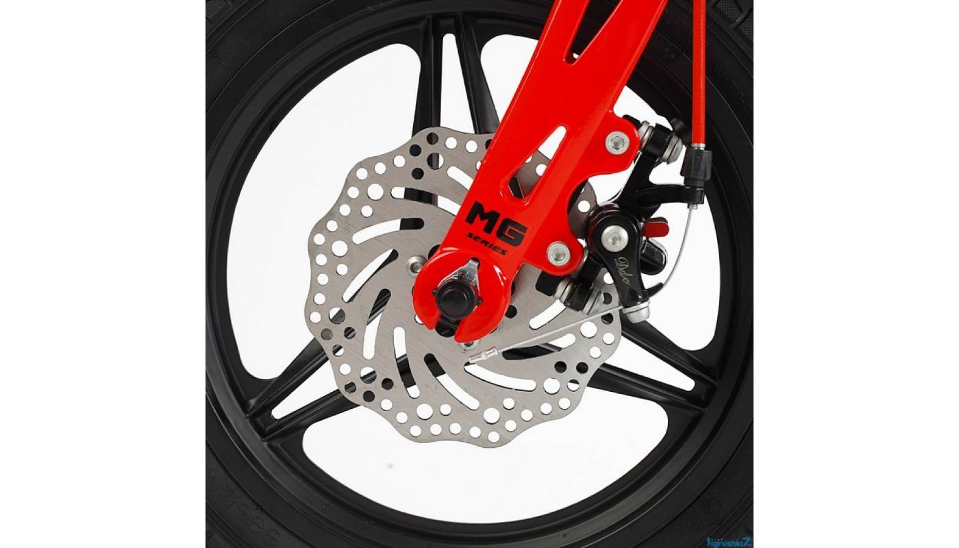 Велосипед Corso Revolt 14" чорно-червоний 6