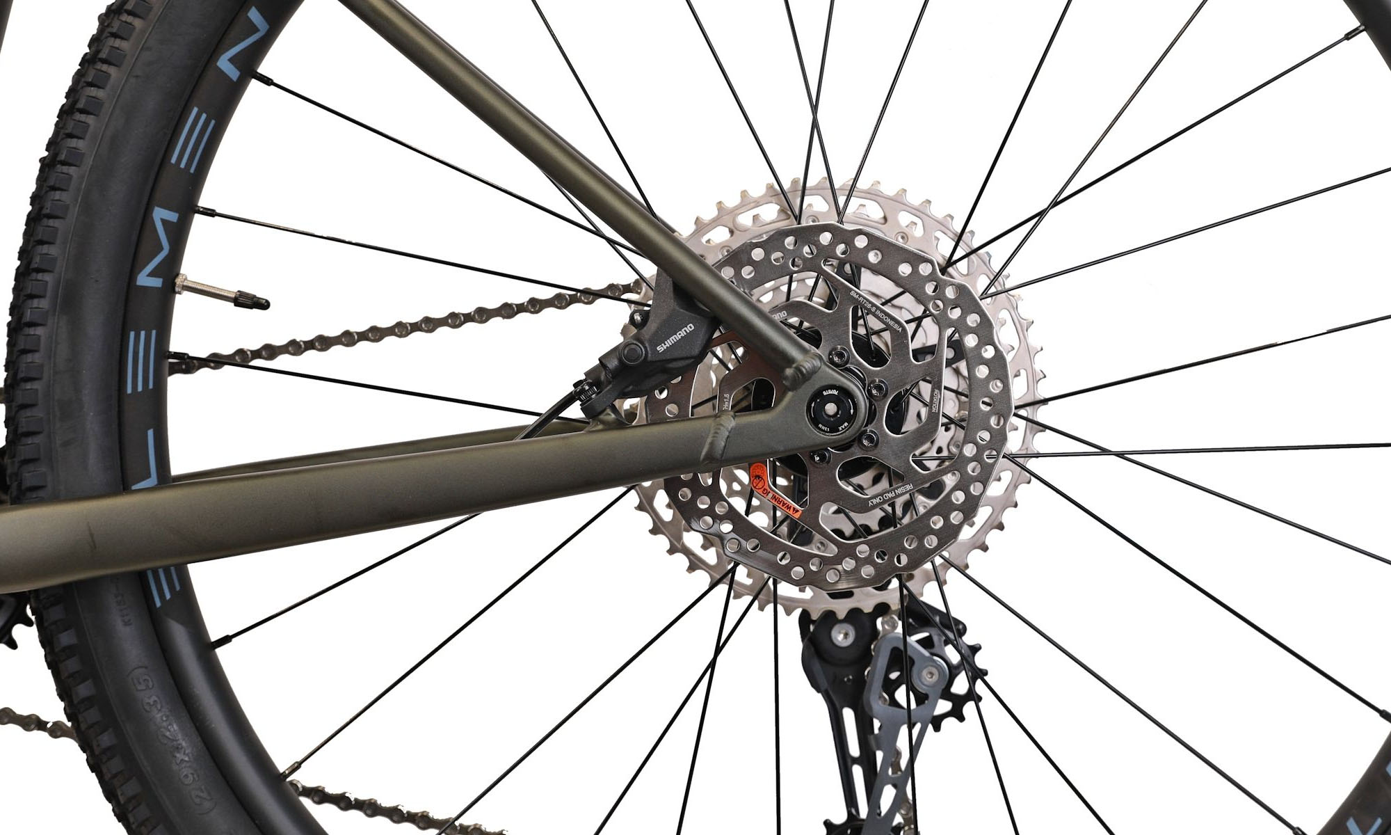 Велосипед CYCLONE SLX 29", размер M, год 2026, темный зелено-серый (матовый) 2