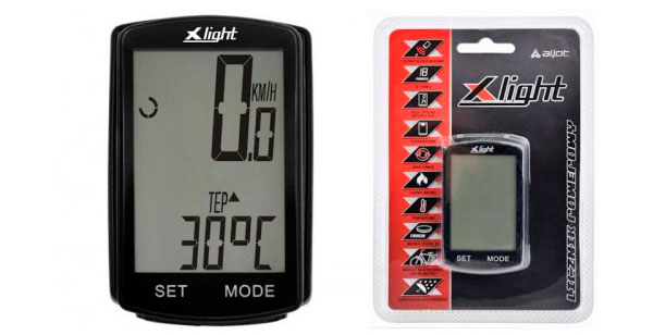 Велокомпьютер X-light 18 функций, беспроводной 2