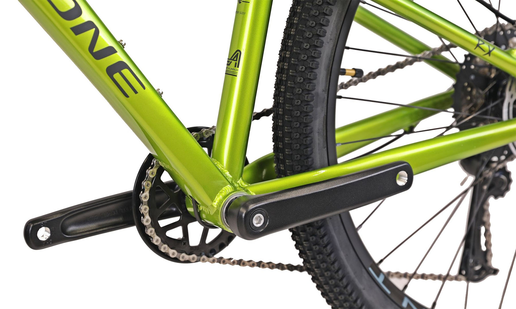 Фотография Велосипед CYCLONE RX 26" размер S 2025 Салатовый (мат) 6