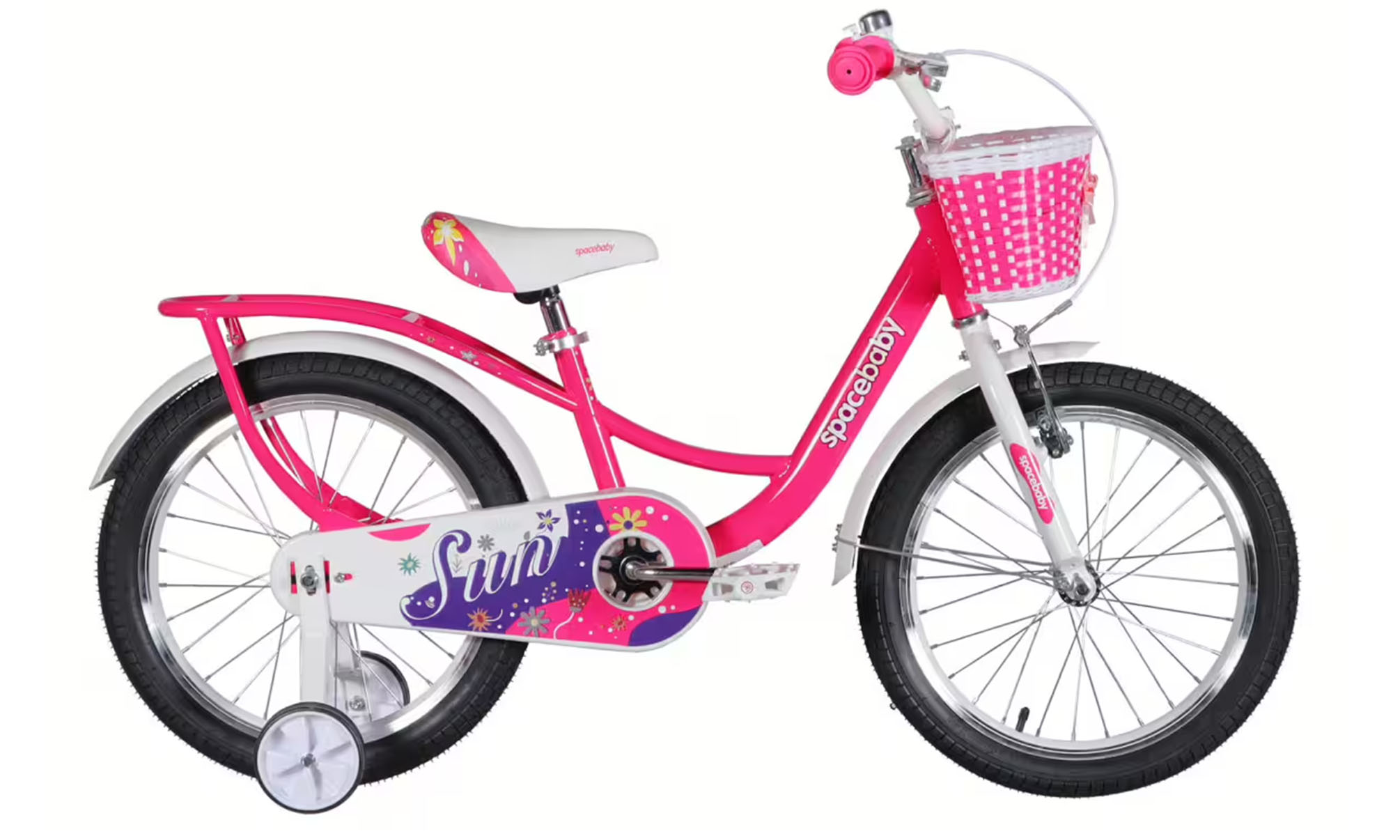 Велосипед SPACE KID SUN BH 18", размер XXS, рама-10", год 2026, розовый Велосипед SPACE KID SUN BH 18", размер XXS, рама-10", год 2026, розовый
