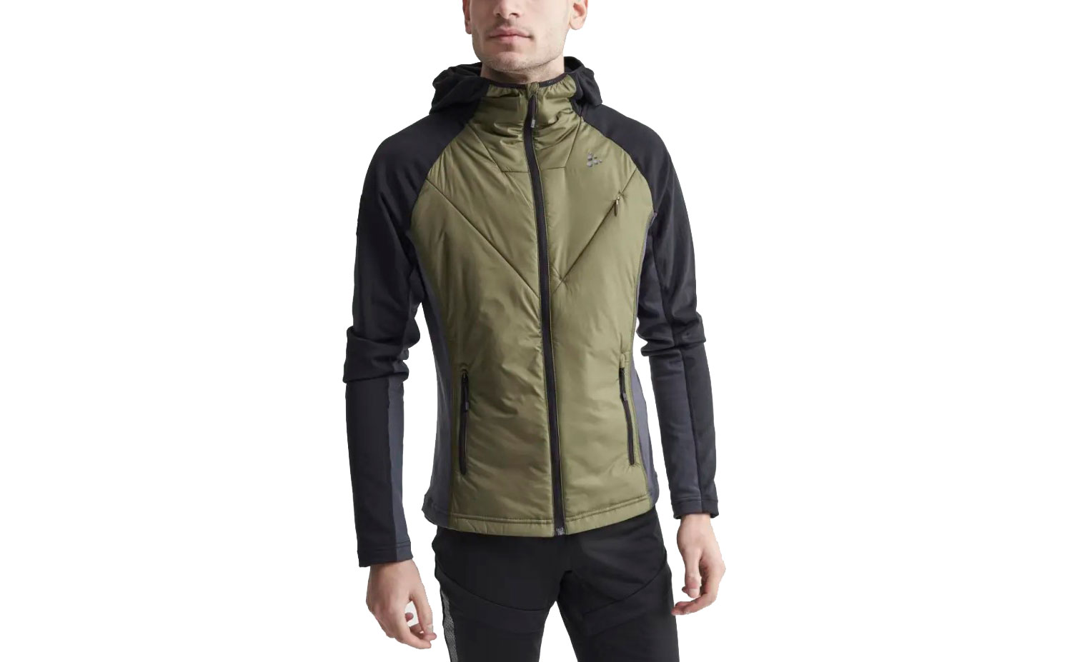 Куртка Craft Polar LT PD Midlayer мужская, размер S, сезон AW 19, зеленый 4
