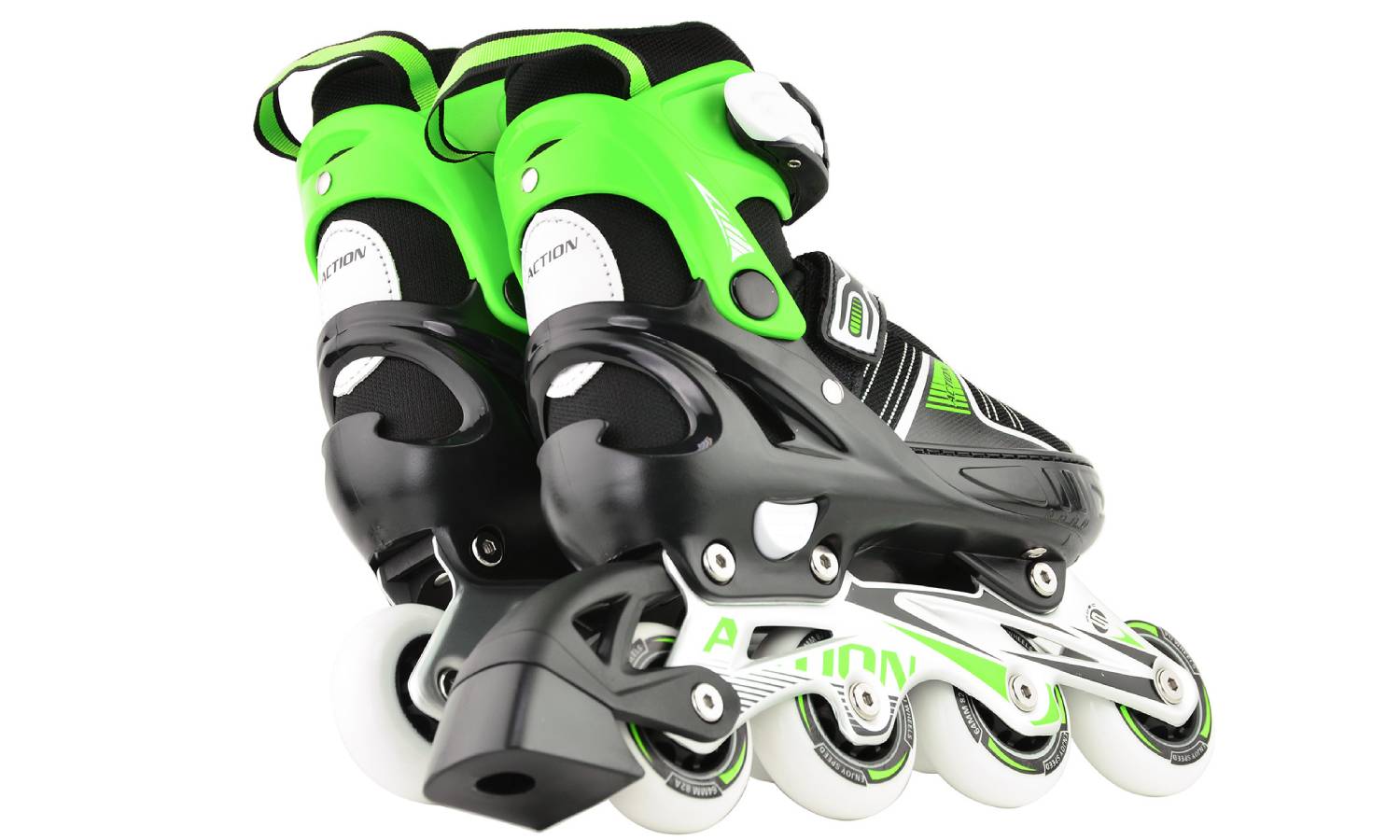 Роликові ковзани Дія 2 в 1 Ронні розміром 33-36 Зелений 7