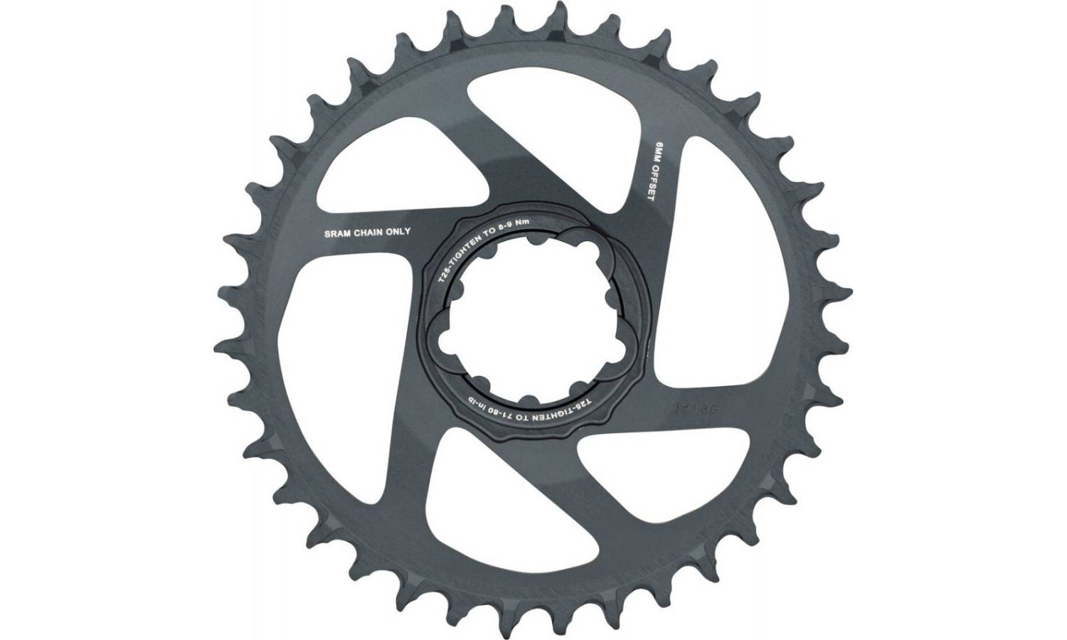 Звезда SRAM X-SYNC 2 SL 36T Direct Mount 6mm Offset Eagle Lunar Grey 2