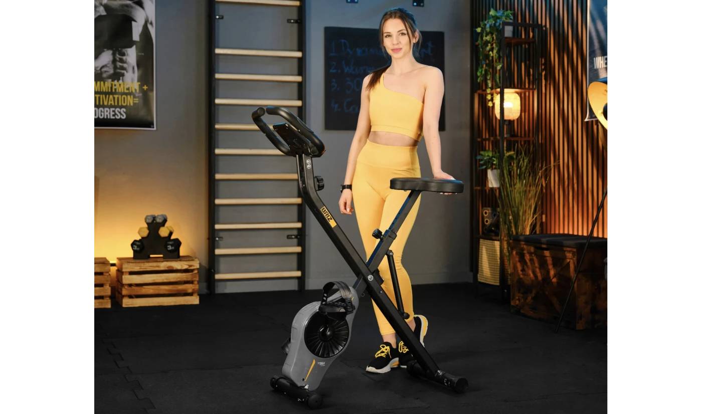 Велотренажер Trex Sport TX-340XB BRIZ магнитный серый 4