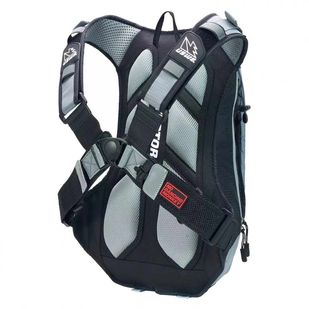 Рюкзак USWE PATRIOT Backprotector (защита спины) 15 л, Серо-черный 2