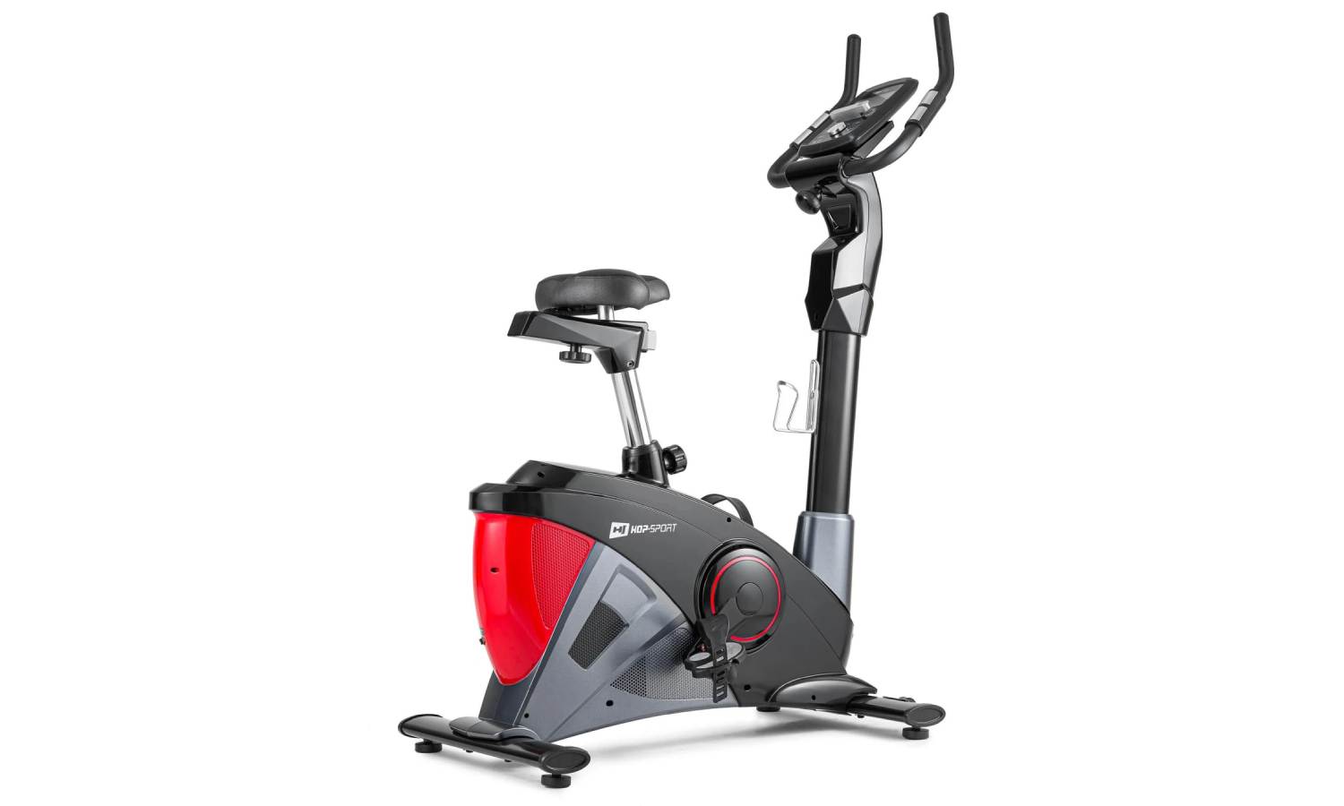 Велотренажер Hop-Sport HS-090H Apollo iConsole+ красный 12