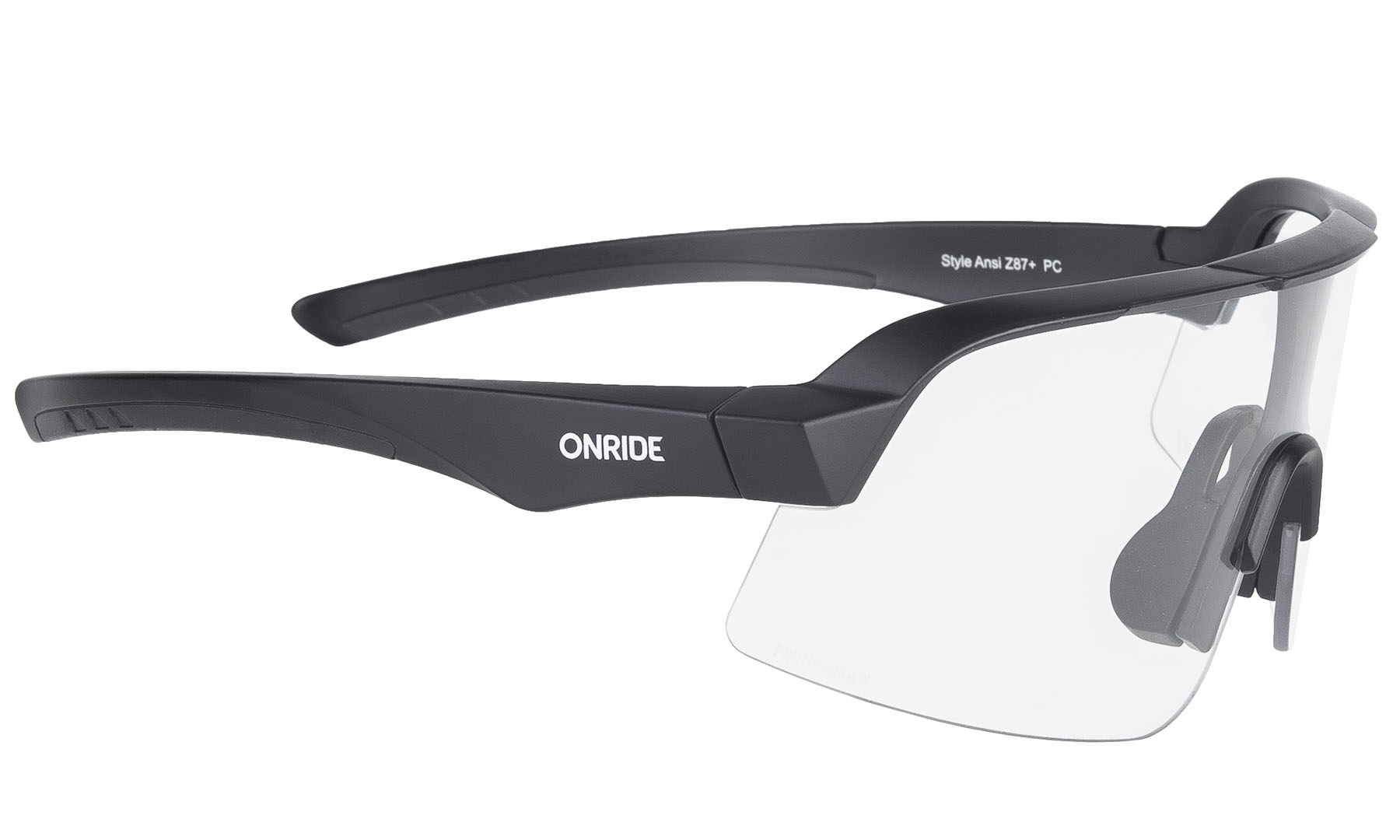 Фотография Очки ONRIDE Style матово черные с линзами Photochromic (84-25%) кат. 0-2 