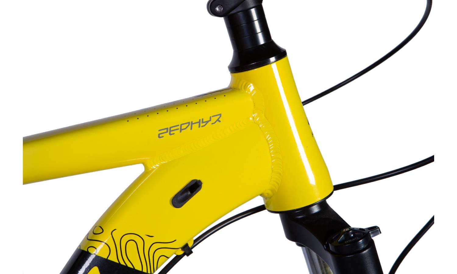 Фотографія Велосипед Formula ZEPHYR PRO HDD 29" розмір XL рама 21" 2024 Чорно-жовтий 2