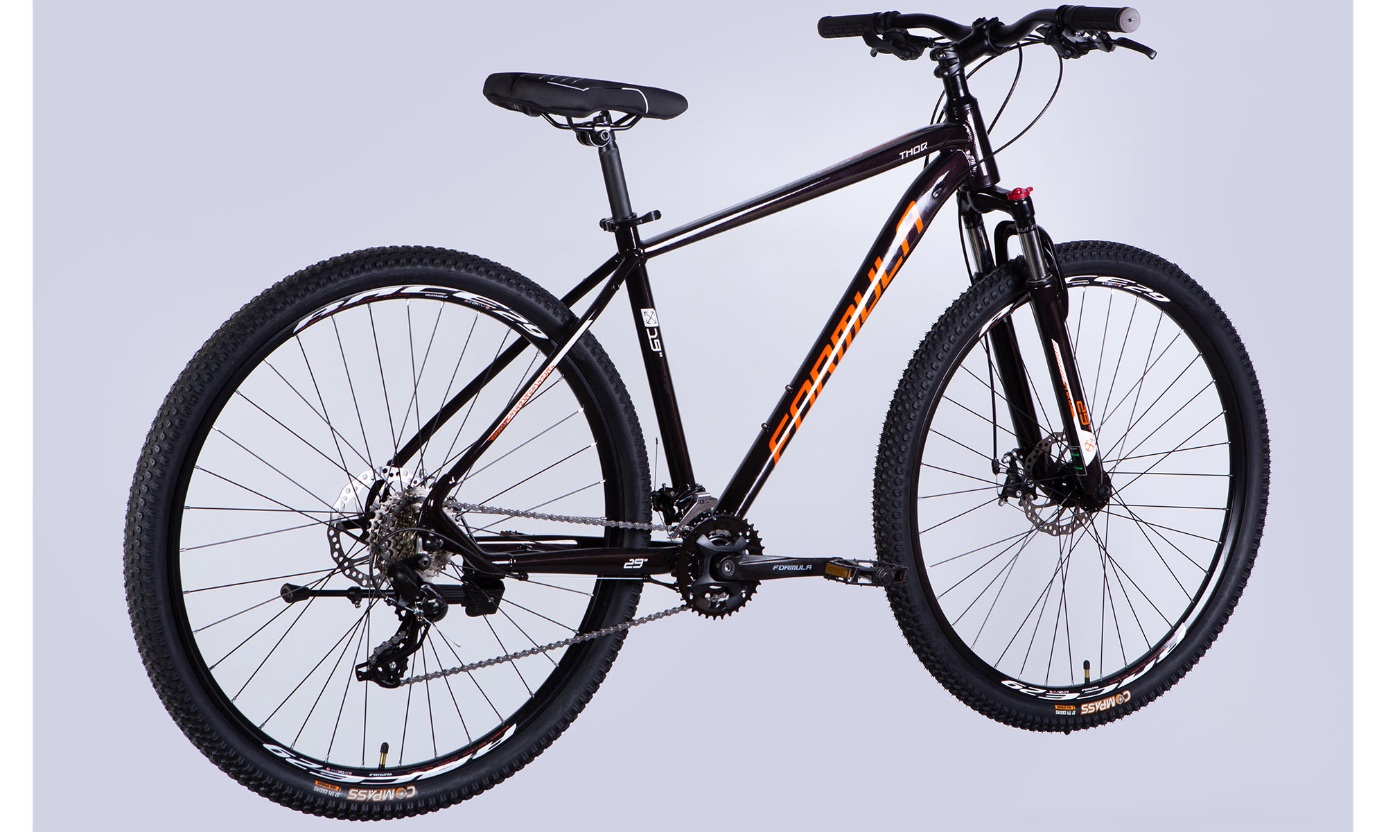 Велосипед Formula THOR DD CS 29", размер L, рама-19", 2025, медно-черный с оранжевым 5