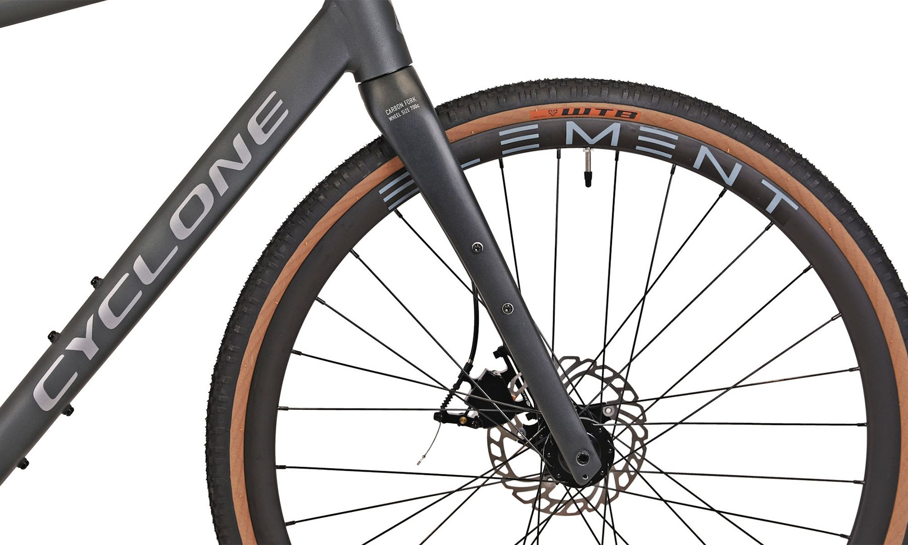 Велосипед Cyclone GTX 700c размер рамы 58 см 2024 Графитовый (мат) 5