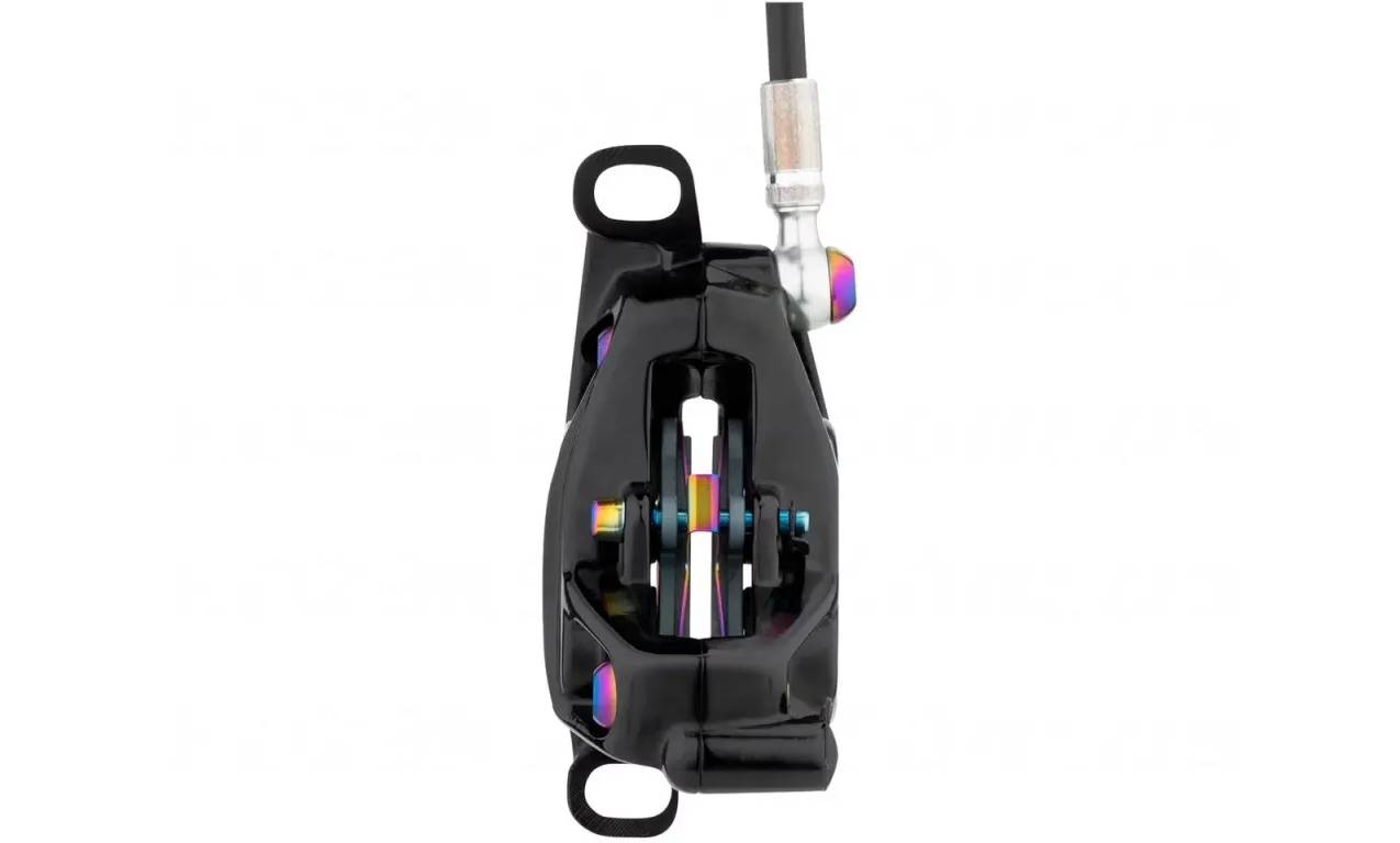 Тормоз SRAM G2 Ultimate, Carbon Lever, Rainbow Hardware, Reach, SwingLink, Contact, Gloss Black Rear 2000mm Hose (includes MMX Clamp, Rotor/Bracket so 5