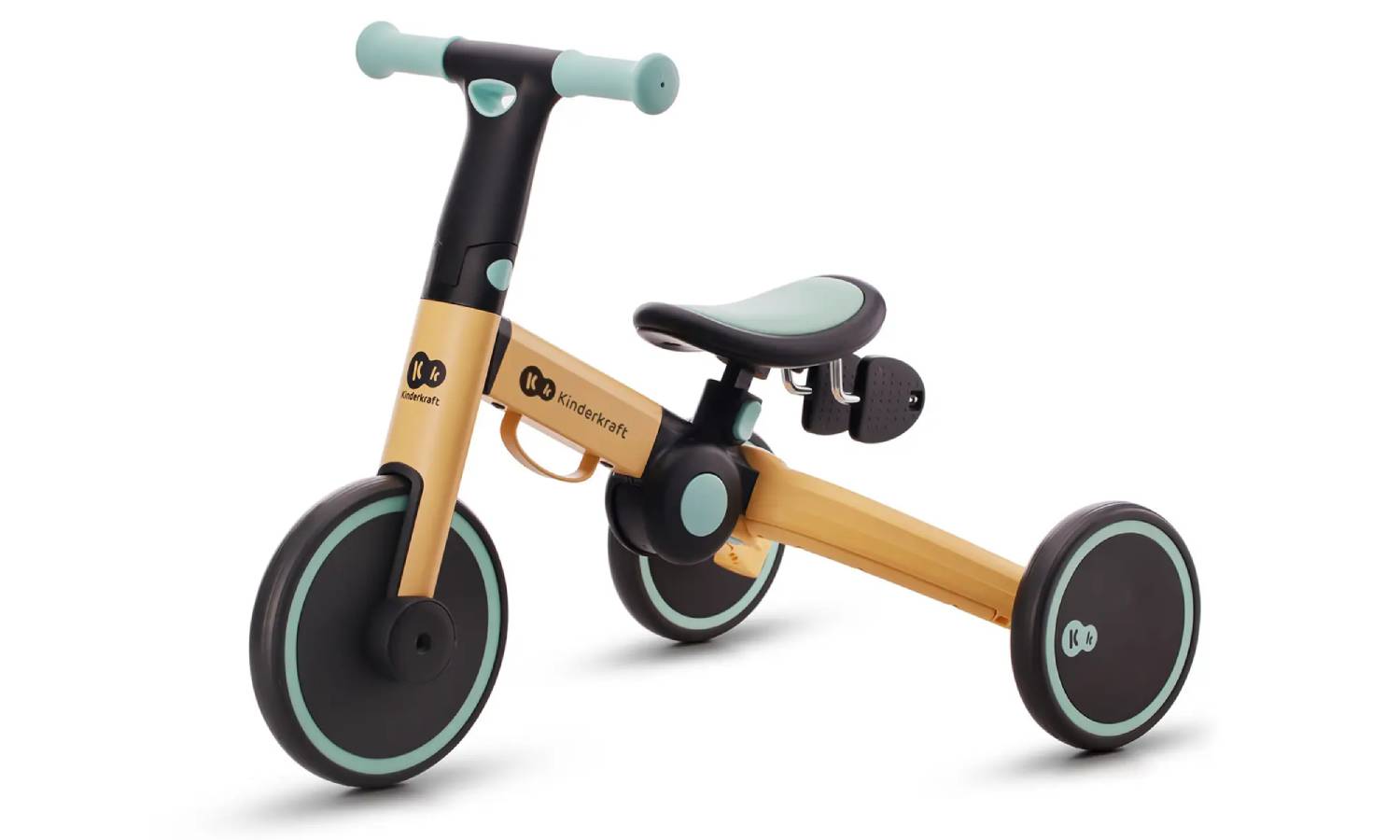 Трехколесный велосипед 3 в 1 Kinderkraft 4TRIKE Sunflower Blue 8