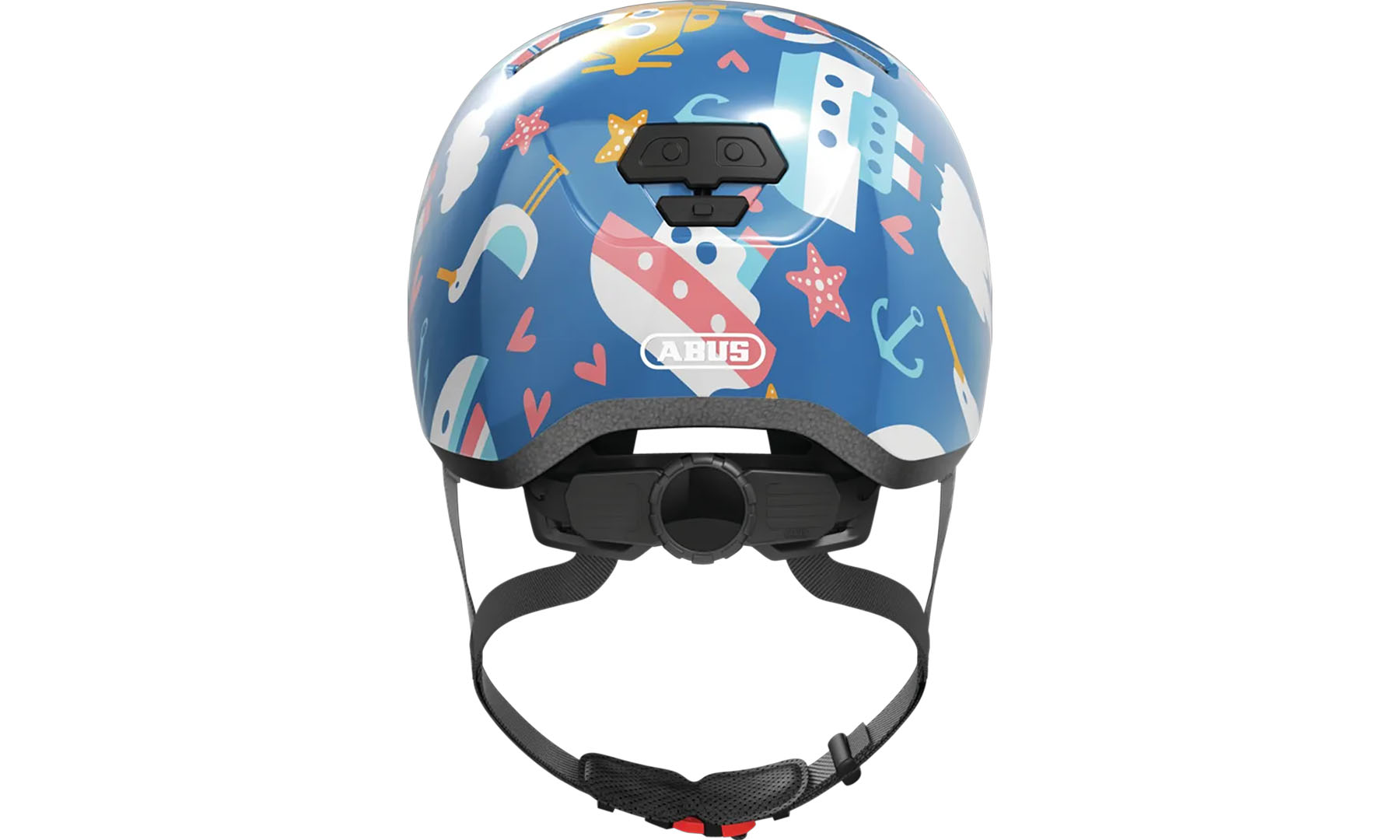 Велошлем детский ABUS SKURB KID blue sailor, размер S (45-50 см), синий 3