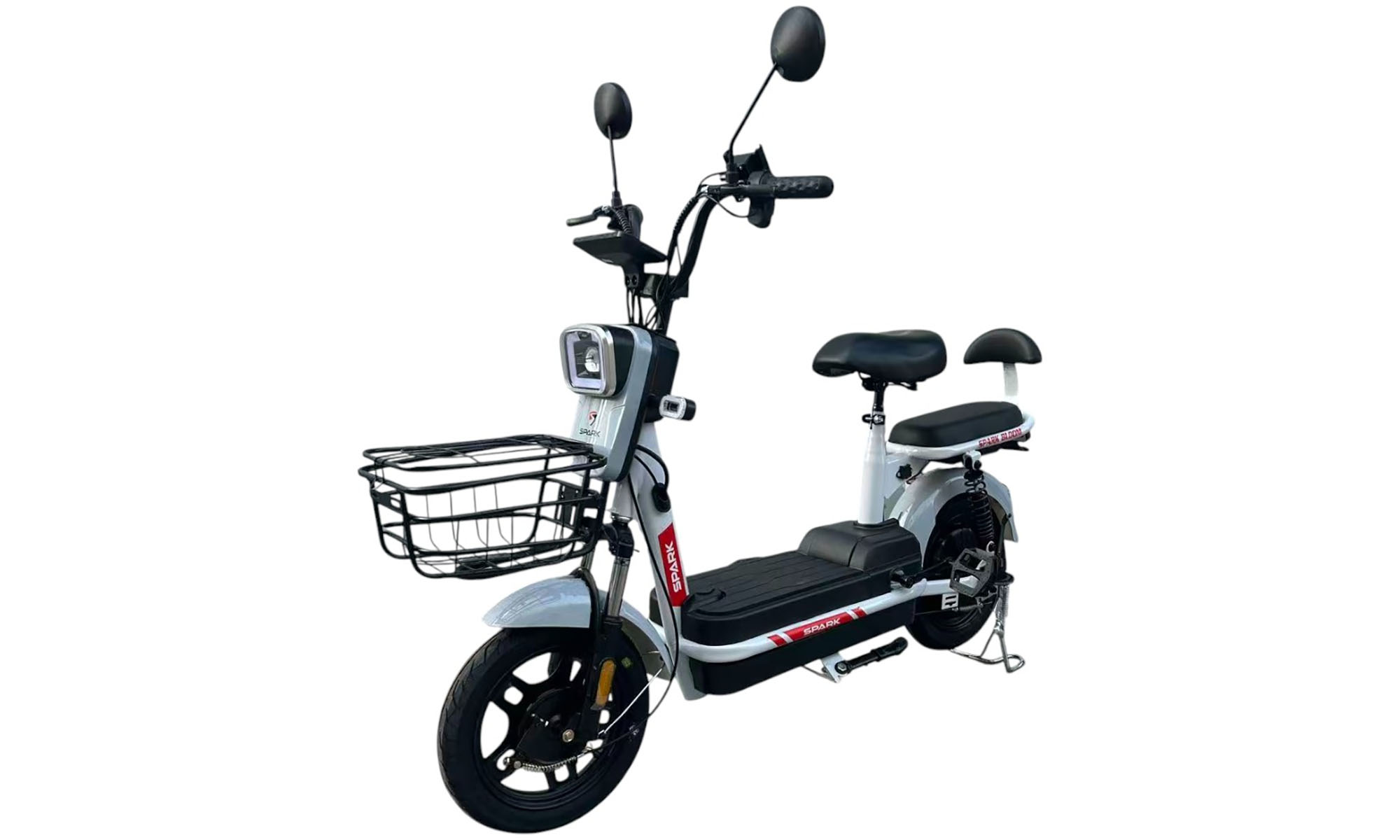 Велосипед з електромотором SPARK BLOOM 14", 48V/400W/12Ah, рік 2026, Сірий 3 Велосипед з електромотором SPARK BLOOM 14", 48V/400W/12Ah, рік 2026, Сірий 3