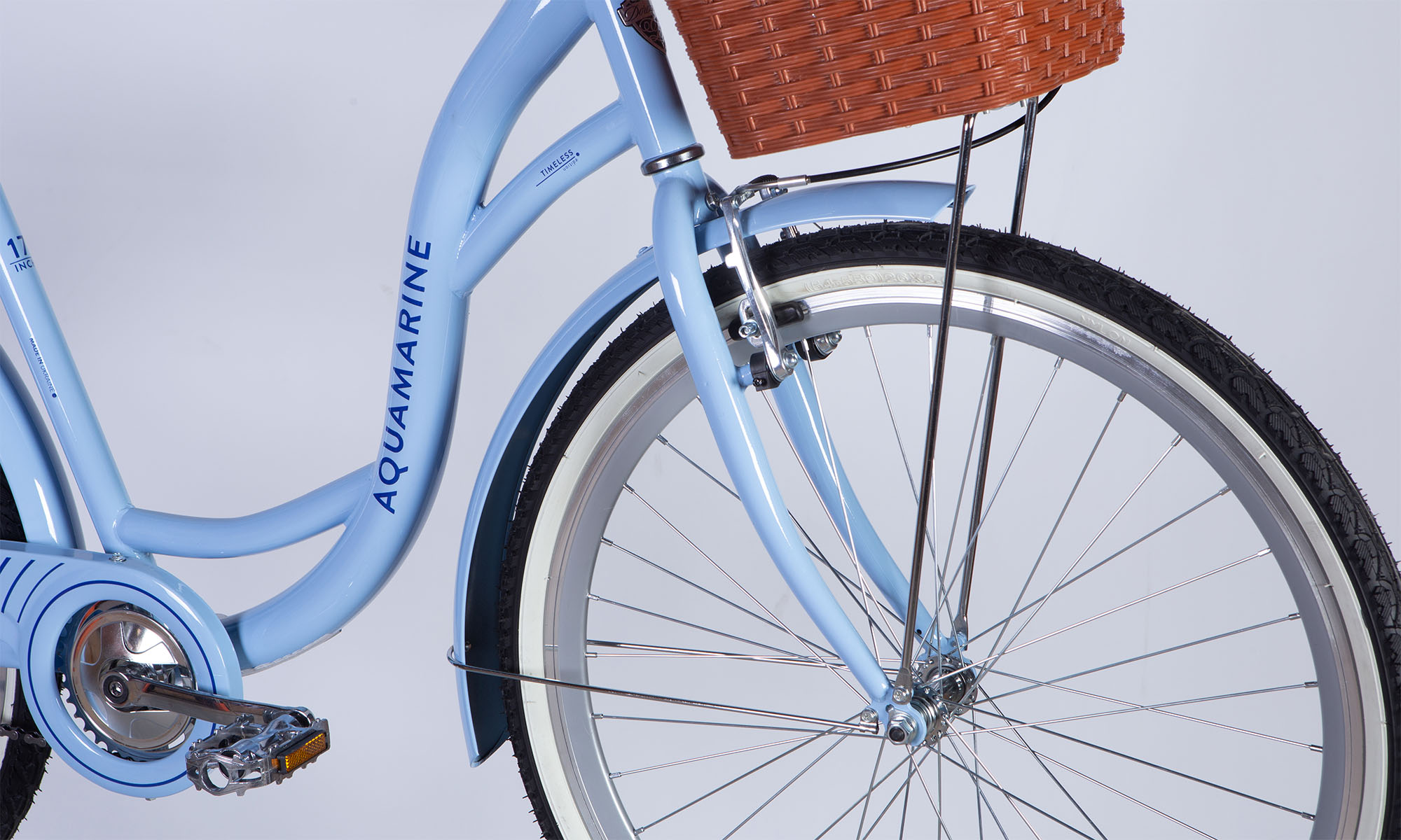 Велосипед Dorozhnik AQUAMARINE BH 26", розмір M, рама-17", рік 2025, темно-блакитний, МШ 4